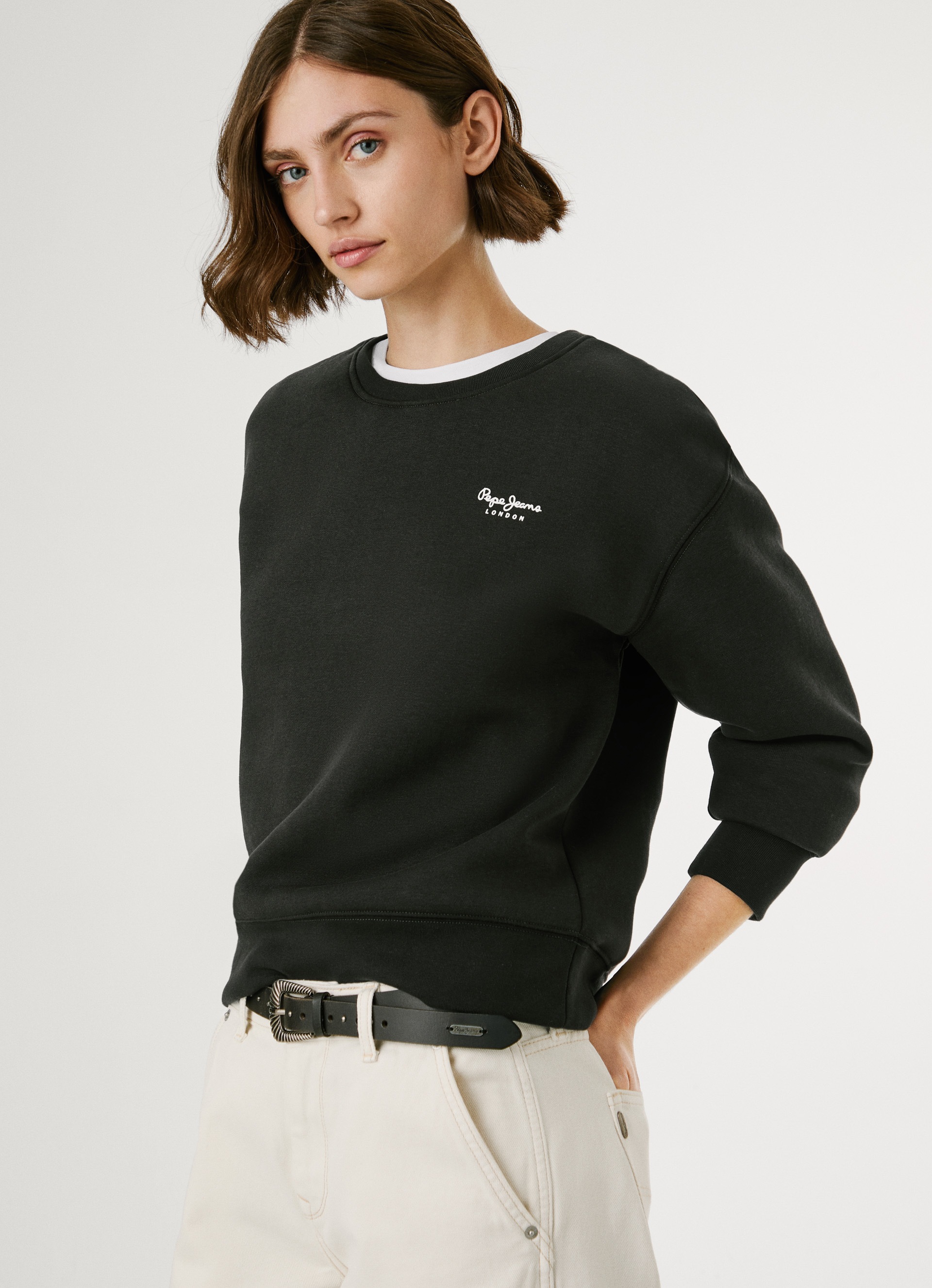 Pepe Jeans Sweatshirt »BABI«, mit Rundhals und Logo
