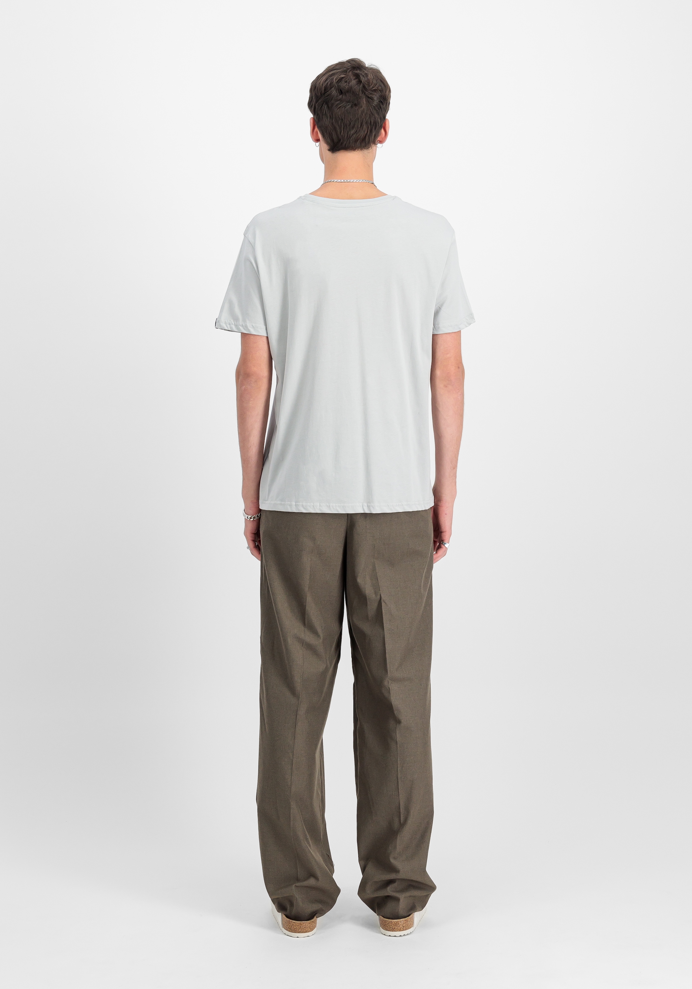 Alpha Industries Rundhalsshirt »BASIC T SMALL LOGO« Baumwolle, regular fit