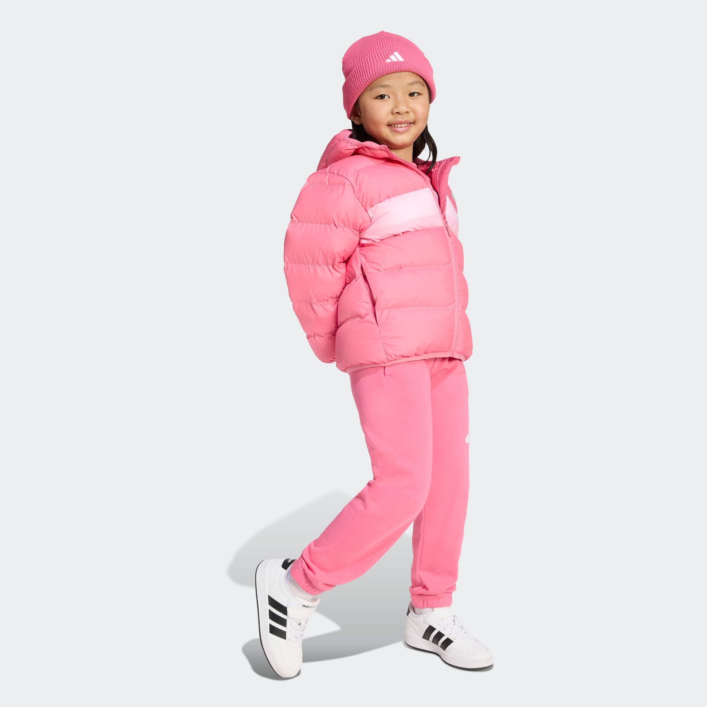 adidas Sportswear Steppjacke »KUNSTDAUNEN KINDER« für Kinder, mit Reissverschluss