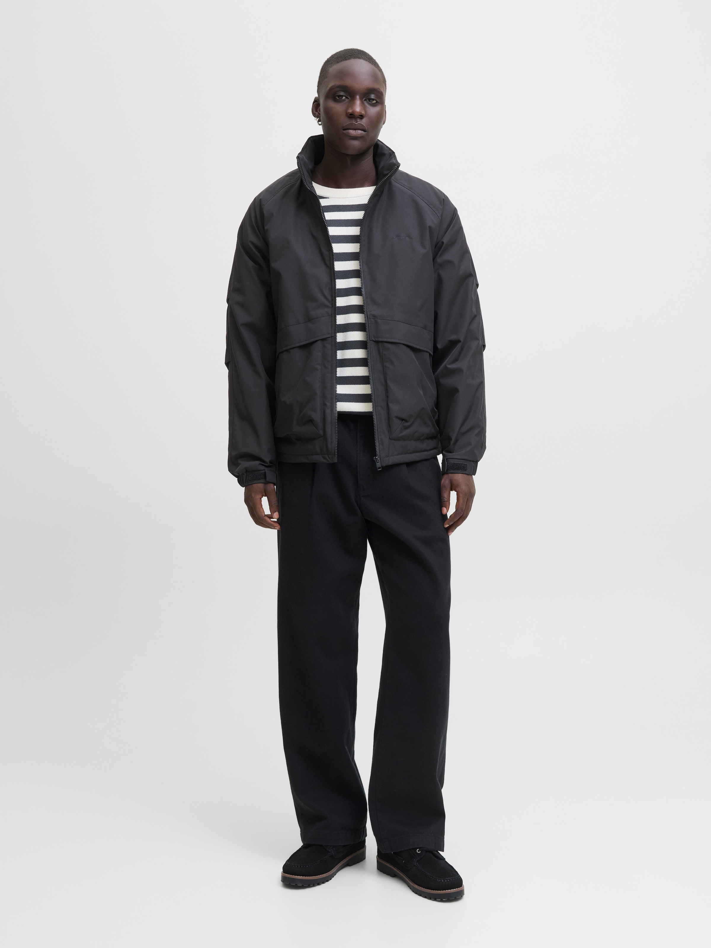 Jack & Jones Outdoorjacke »JJEDIEGO TRANSITIONAL JACKET NOOS« ohne Kapuze