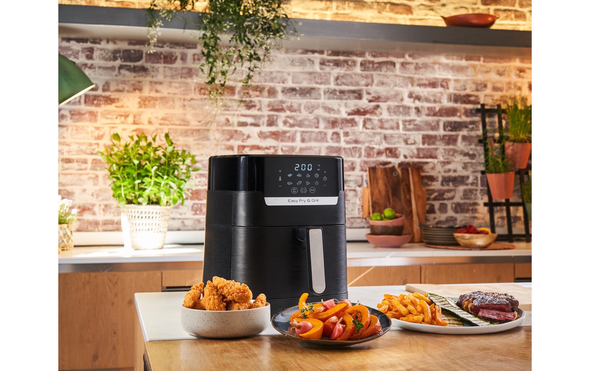 Tefal Heissluftfritteuse »Easy Fry & Grill Precision EY5058« 1550 W