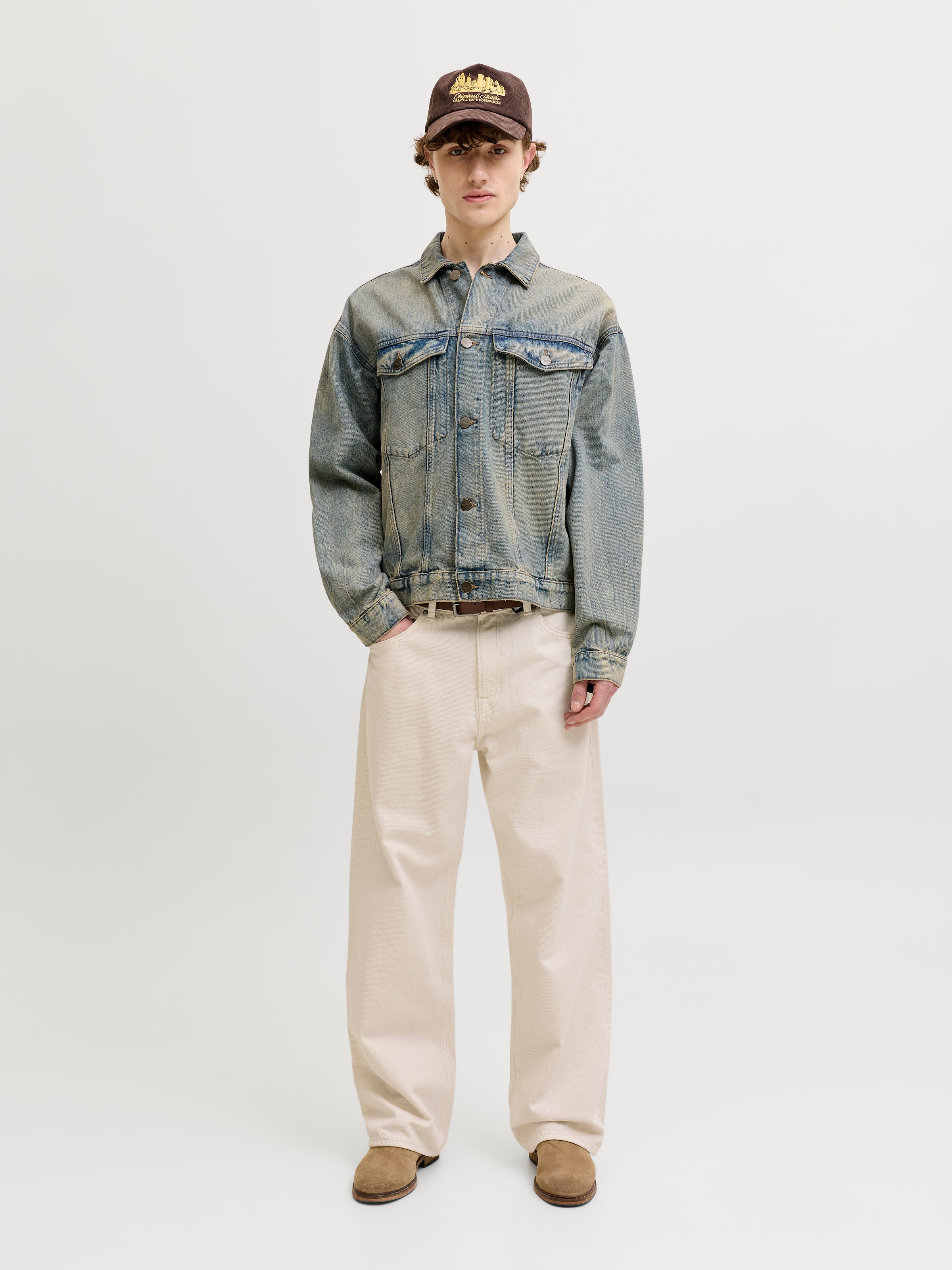 Jack & Jones Jeans droit »JJITED JJCLASSIC AM 469 SN« coton, coupe droite