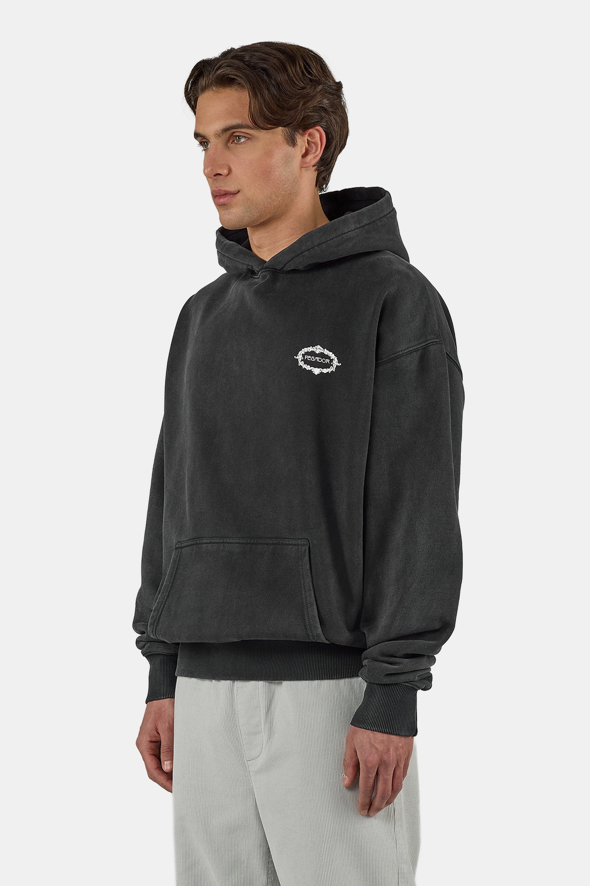 PEGADOR Sweat à capuche »Reine Oversized Hoodie«, mélange de coton, oversize
