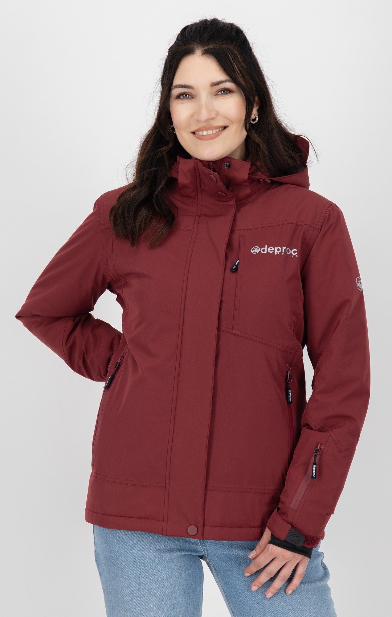 DEPROC Active Veste d'hiver »MONTREAL WOMEN« avec capuche également disponible en grandes tailles
