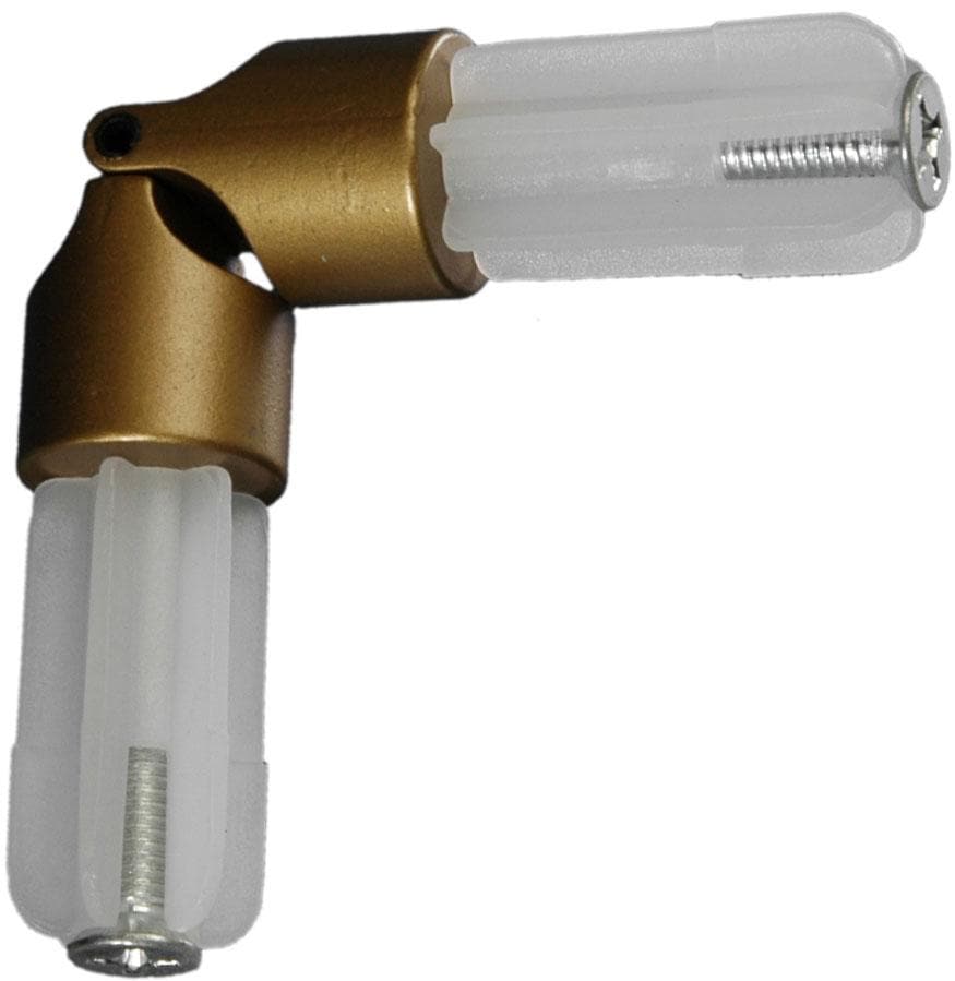 Liedeco Connecteur articulé 1 cuis tlg. für Gardinenrohre Ø 20 mm