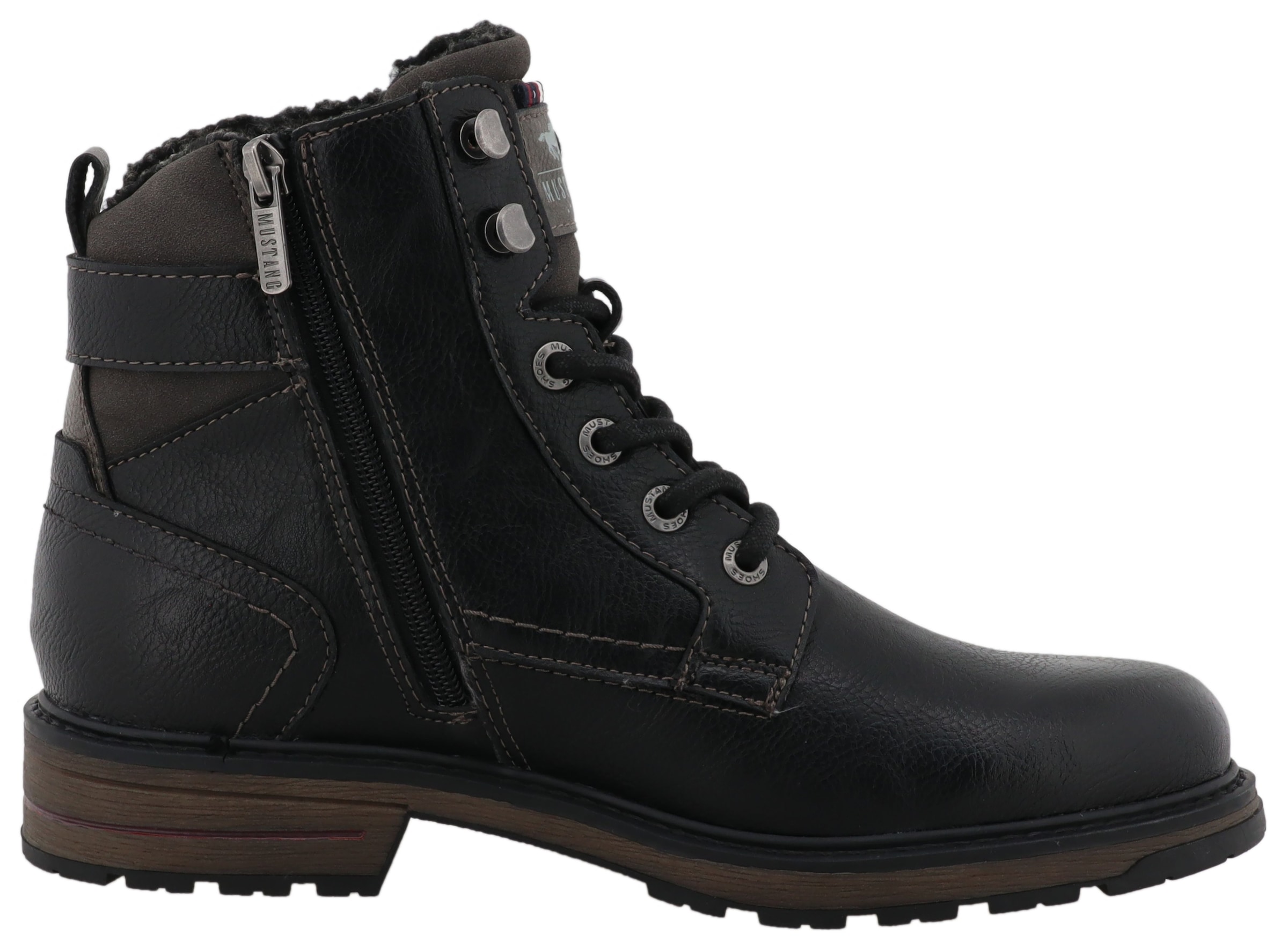 Mustang Shoes Winterstiefelette »Marian«  Stiefelette, Boots mit praktischem Innenreissverschluss