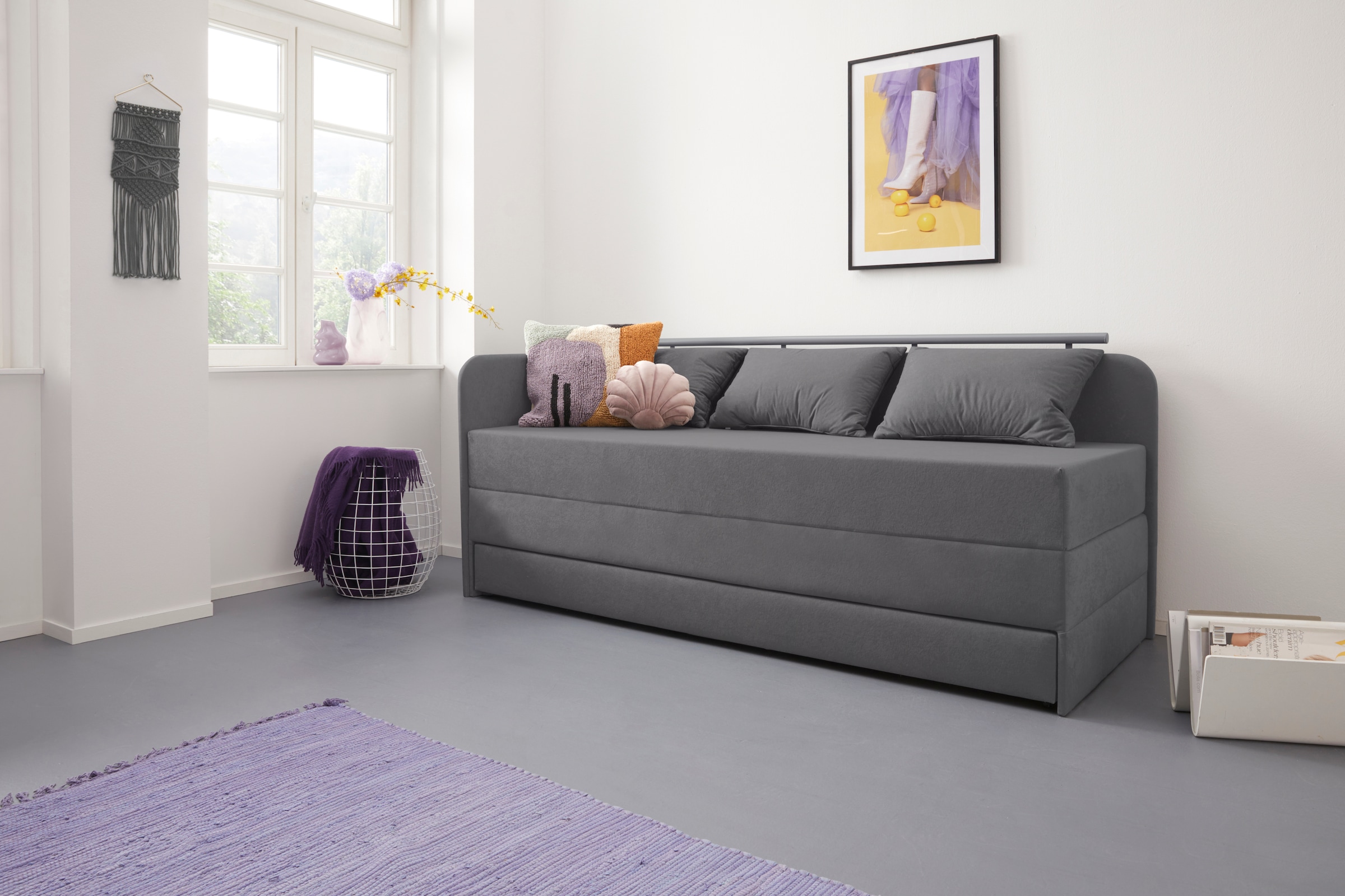 Maintal Chaise longue rembourrée »Diana« mit Stauraum