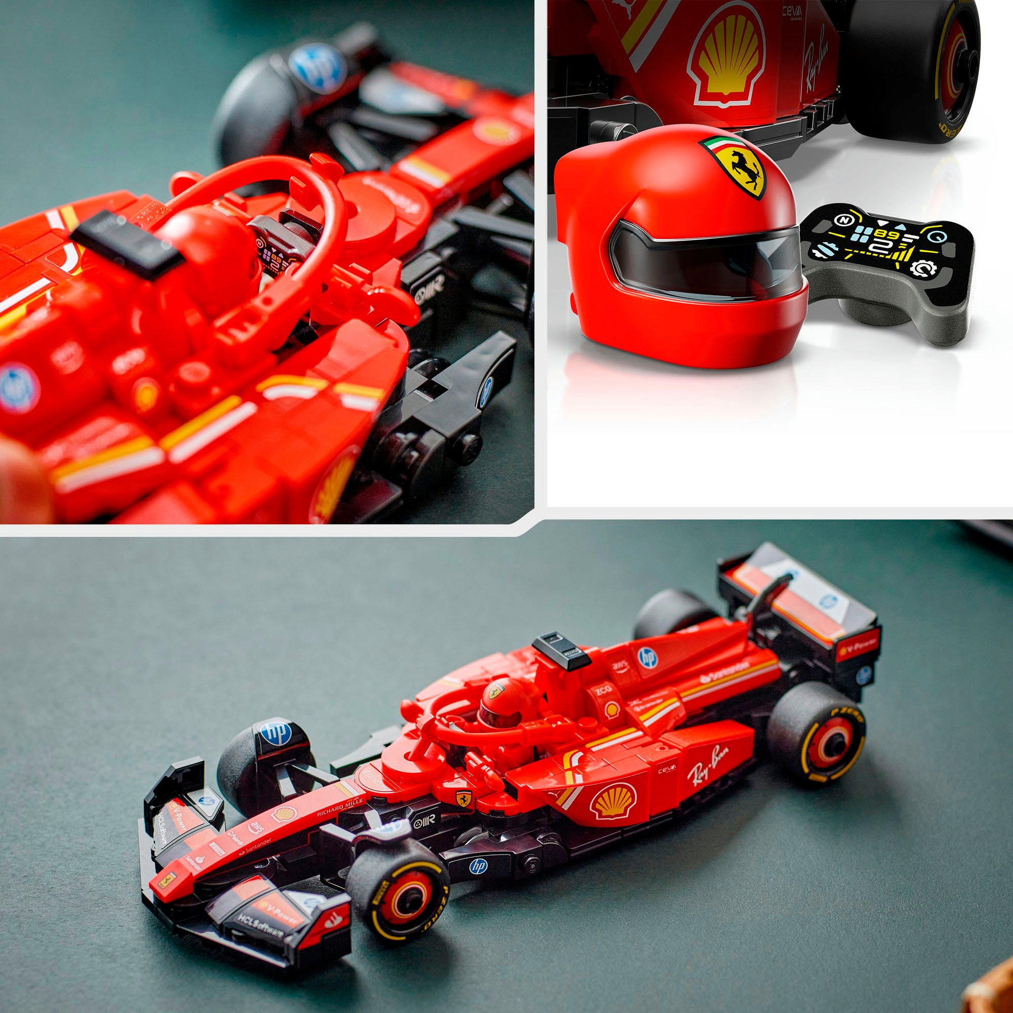 LEGO® Konstruktionsspielsteine »Ferrari SF-24 F1® Rennauto (77242), LEGO® Speed Champions« Made in Europe