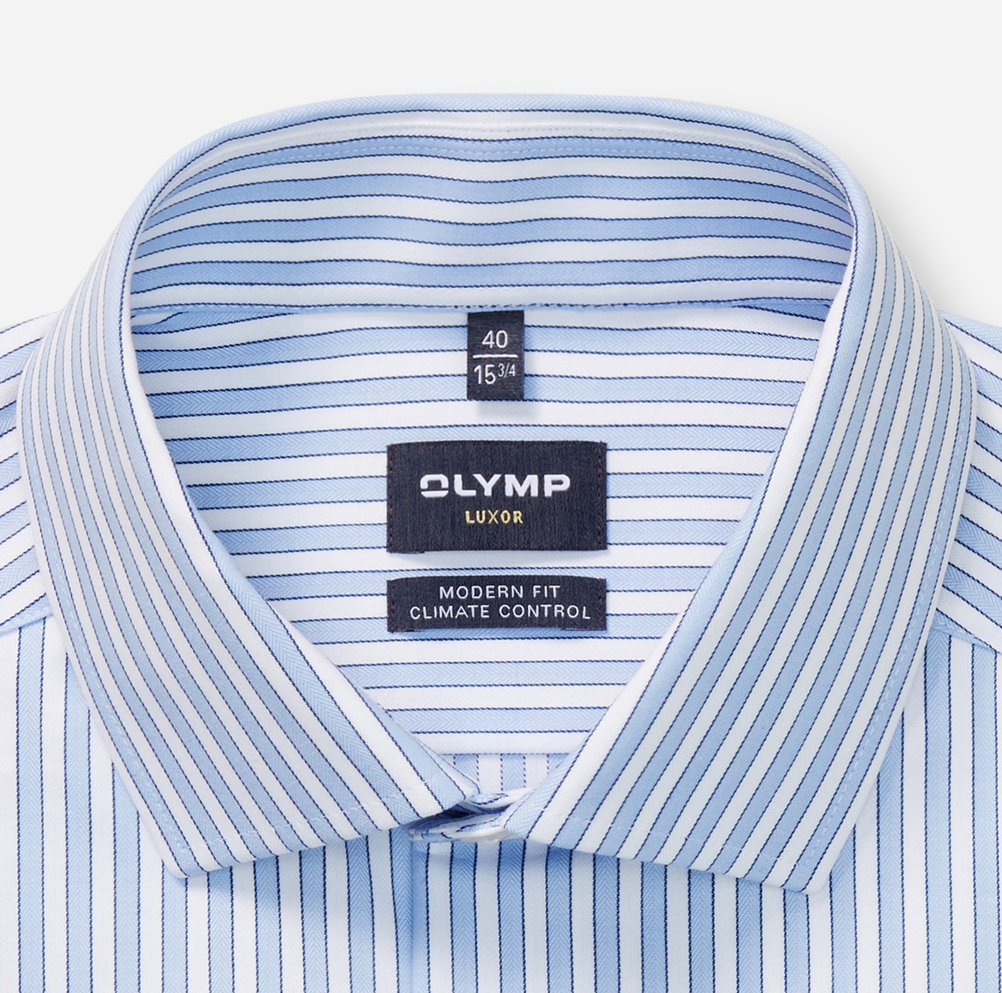 OLYMP Chemise à manches longues »Luxor« Climate Control, modern fit, Businesshemd, Global-Kentkragen,