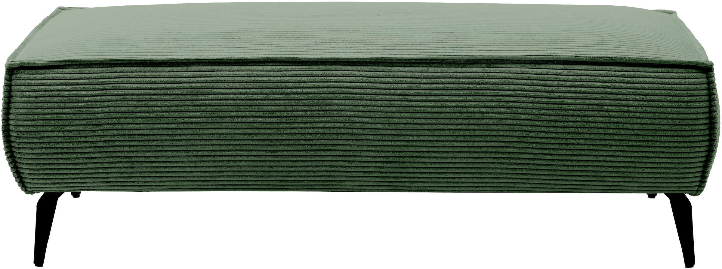 Home affaire Wohnlandschaft »mit Hocker, TVINNU, moderne U-Form in Cord oder Leinenoptik« Recamiere rechts/links, stellbar zum Schlafsofa (Krokodilverbinder)