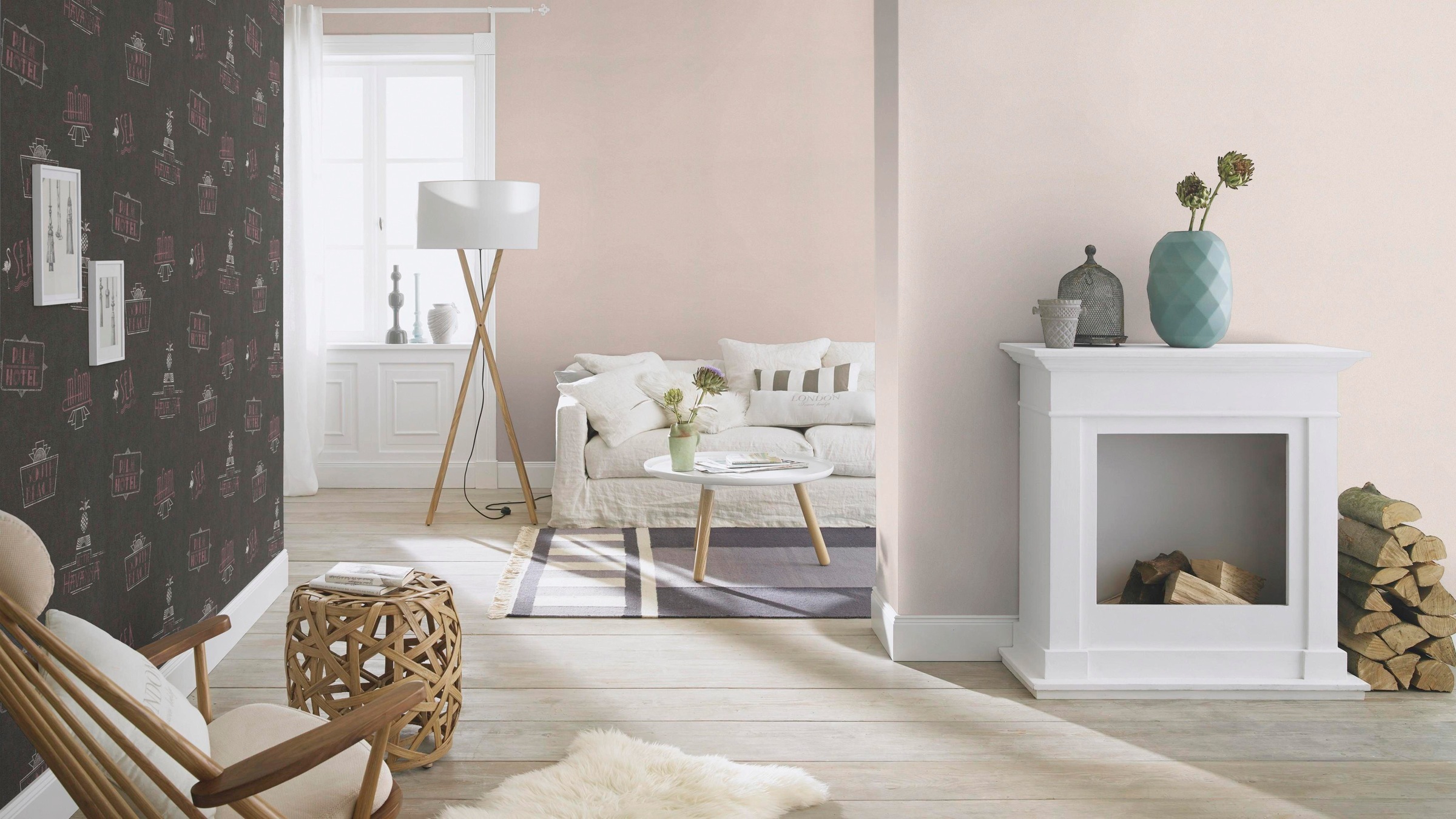 Rasch Vinyltapete »Wall Textures 2020 Vol. IV« uni geprägt