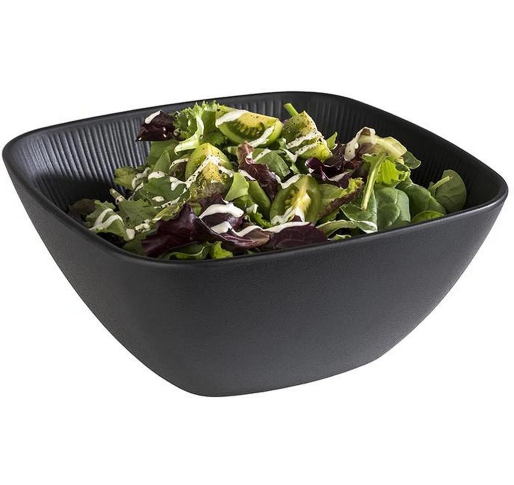 APS Bol »Nero Schale 25 x 25 cm H11 cm Melamin« aus mélamine compatible lave-vaisselle