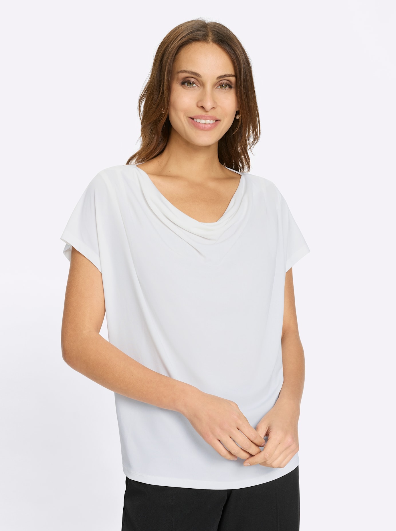 Lady T-shirt cascade »Wasserfallshirt« 1 pièces