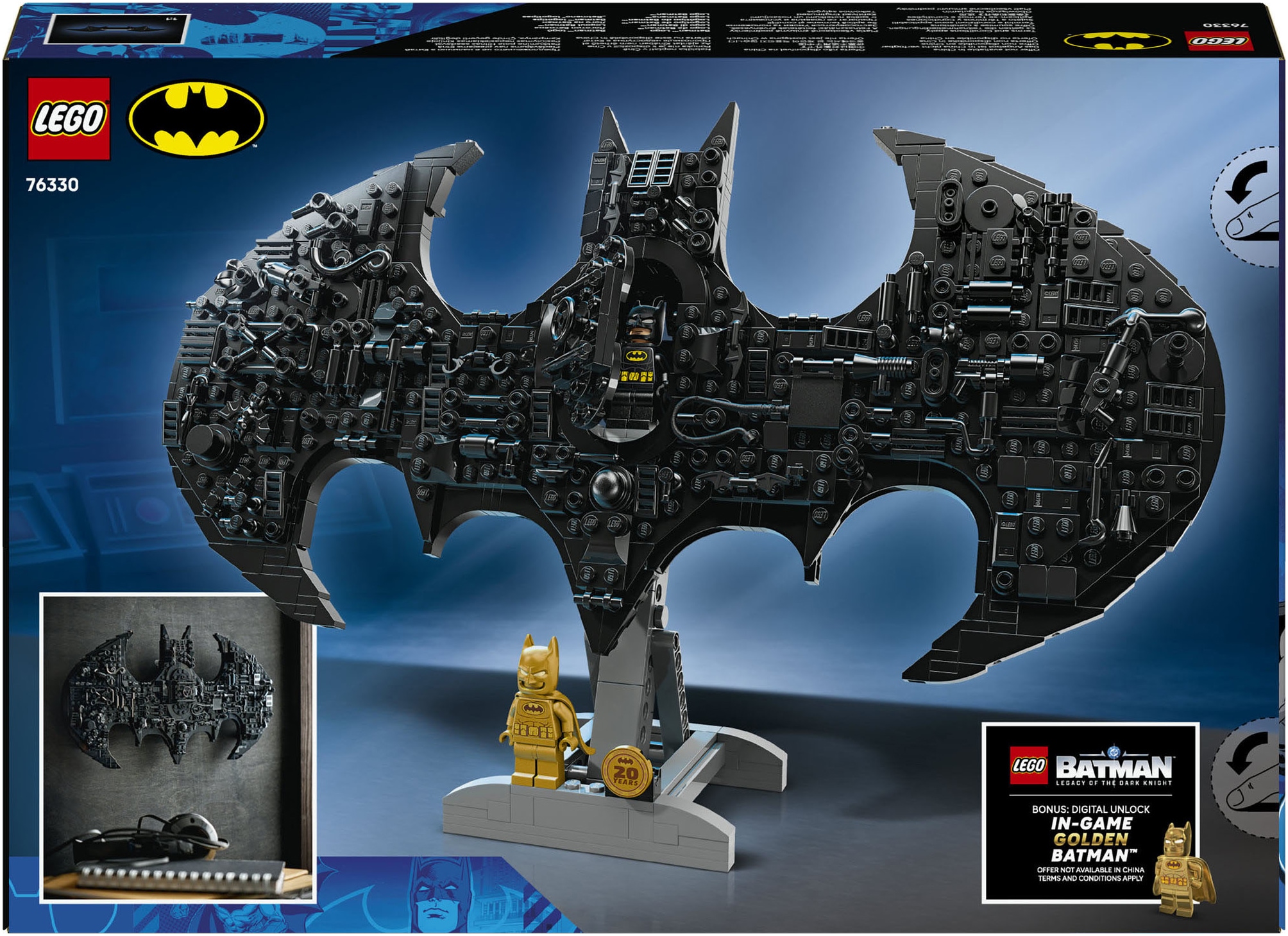 LEGO® Pions de construction »Batman Logo (76330), LEGO Super Heroes«