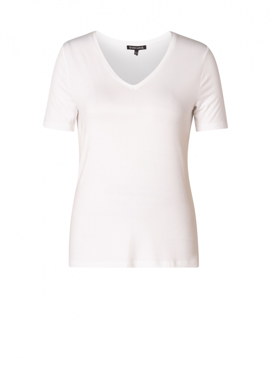Base Level T-Shirt »Yanic« mit V-Ausschnitt