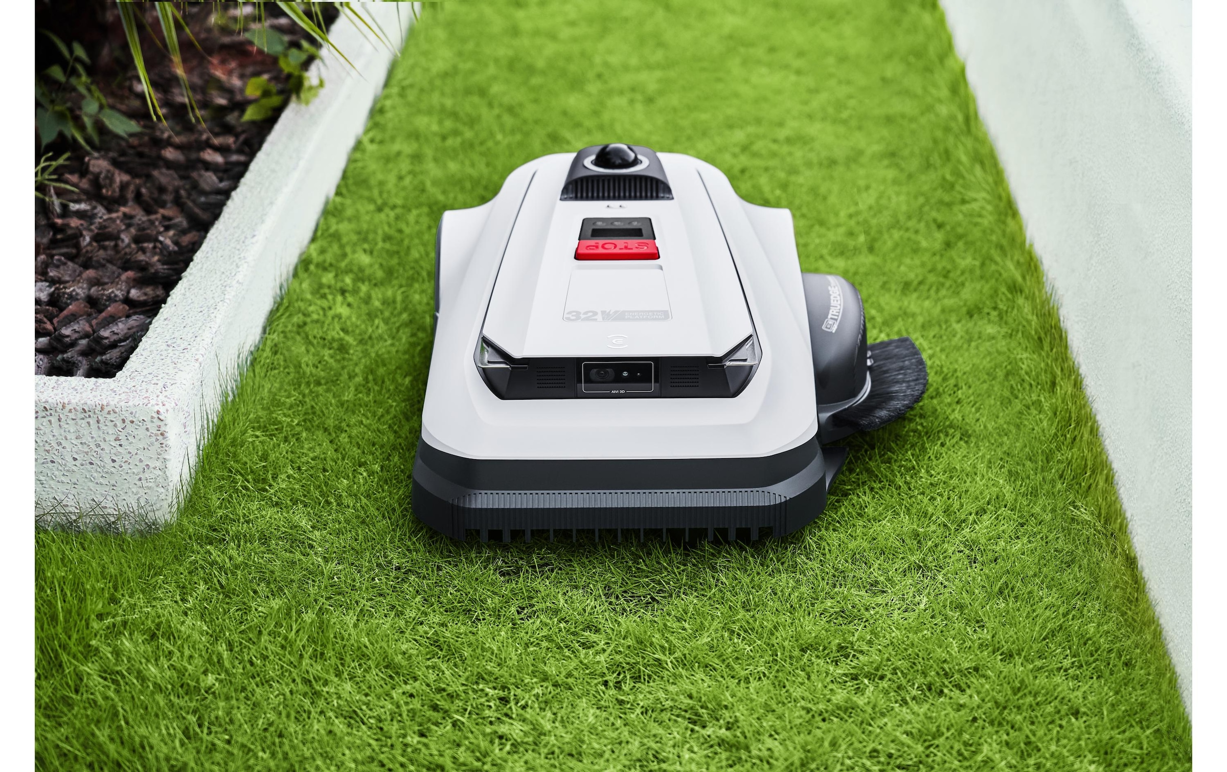 ECOVACS Robot tondeuse »GOAT A1600 LiDAR PRO« Mäheffizienz von 400 m²/h, Trimmer (8500 rpm),   Dual-LiDAR Navigation, leistungsstarker 32-V Energieplattform