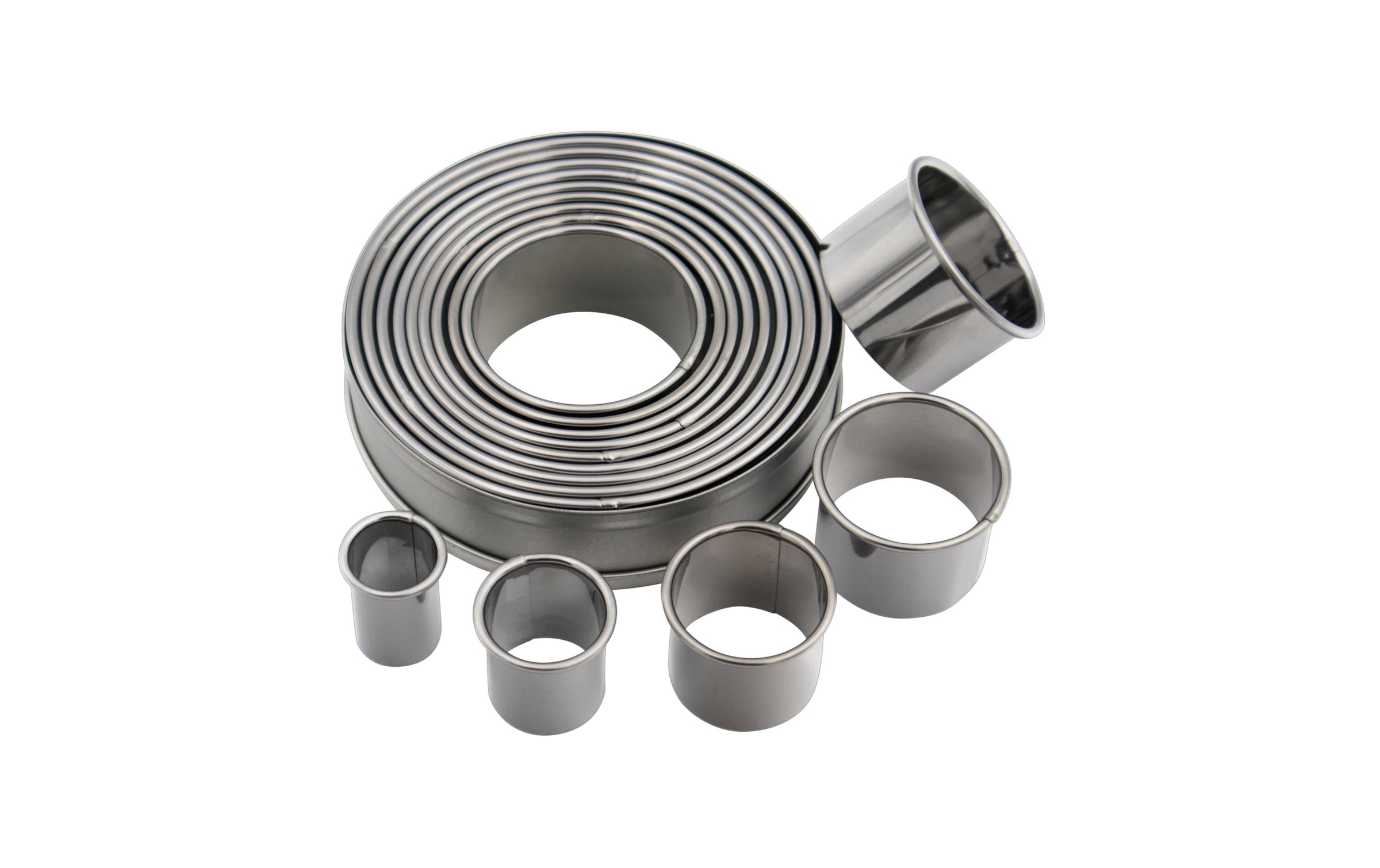   Ausstechform »Stronghold rund, 14-teilig« Edelstahl Set, 