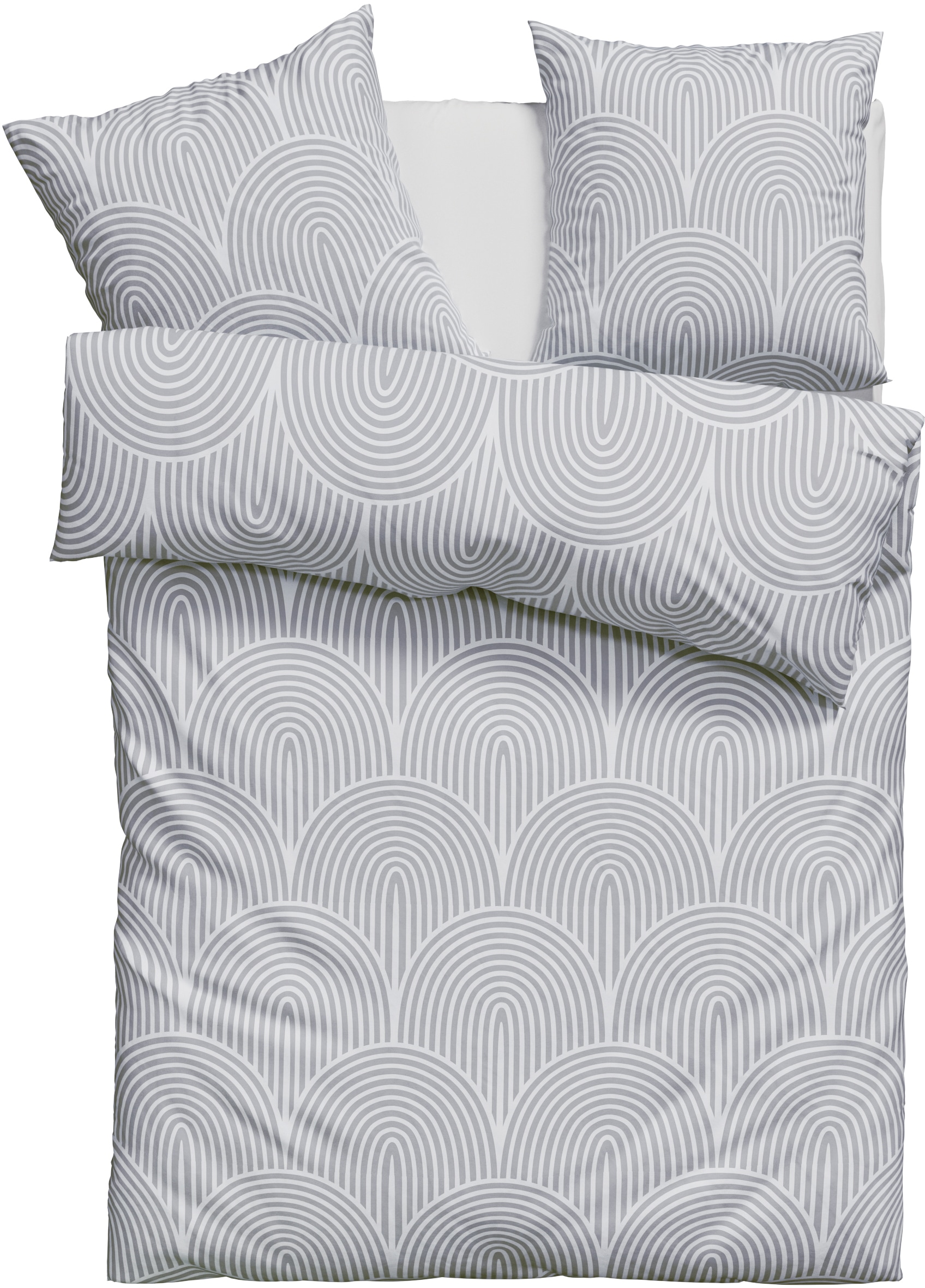 Leonique Bettwäsche »Matilda in Gr. 135x200 oder 155x220 cm« 2 Stk. tlg. Bettwäsche aus Baumwolle, Bettwäsche mit skandinavischem Design