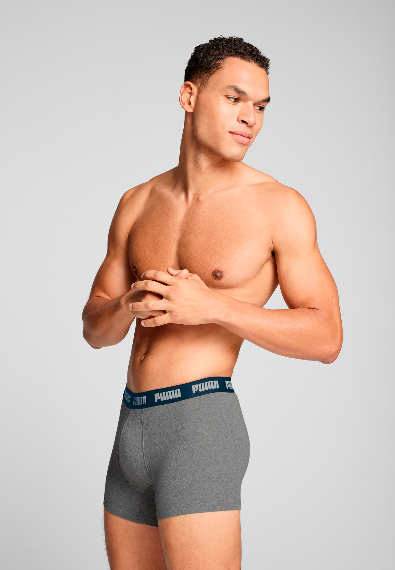 PUMA Boxershorts »PUMA MEN EVERYDAY BOXERS 3P« 3er Pack,  mit Komfortbund