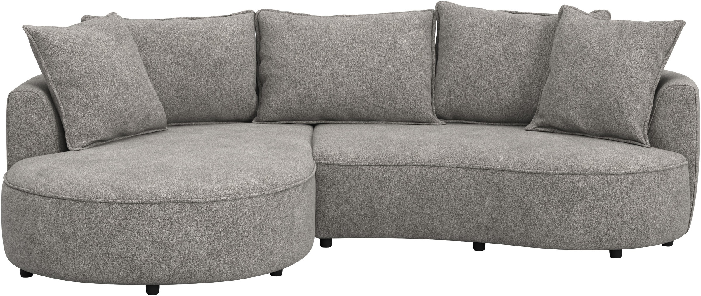 COTTA Ecksofa »Sana L-Form, Breite 260 cm« Loungesofa mit Wellenunterfederung