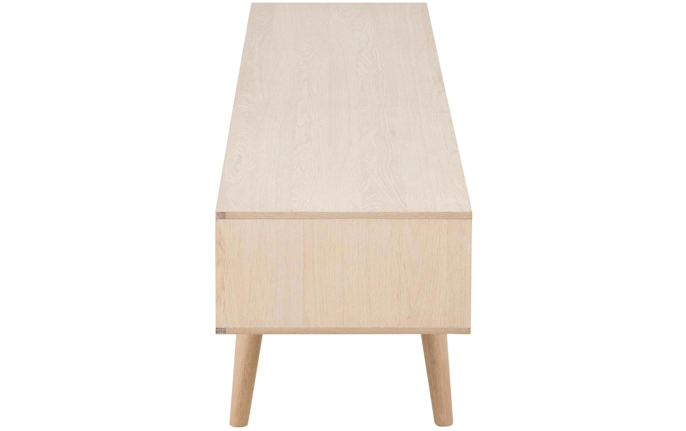 AC Design Tableau TV »Century 160 x 38 x 43 cm« Skandinavisches TV-Tisch in pigmentierter Eiche