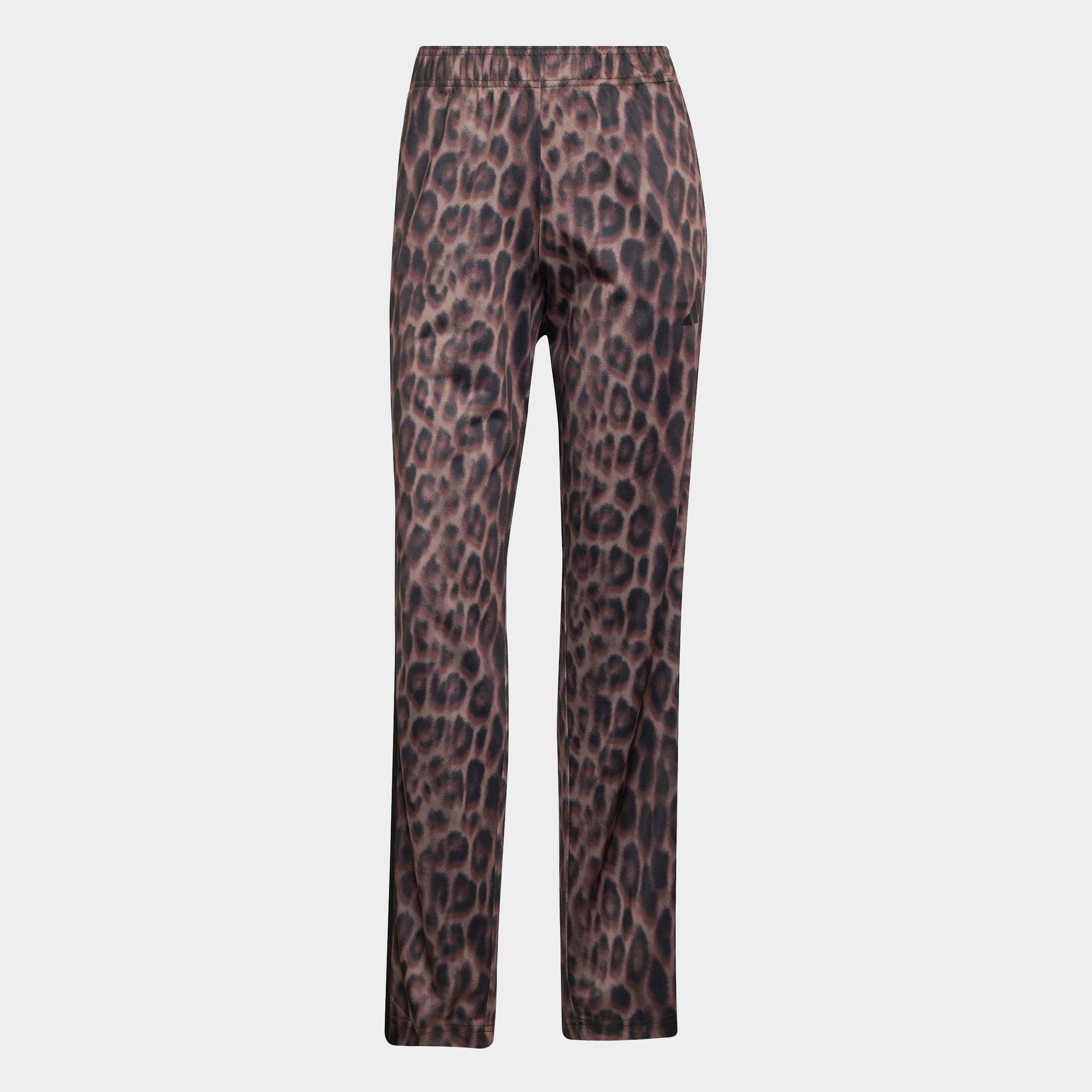 adidas Sportswear Trainingsanzug »ESSENTIALS 3-STREIFEN ANIMAL AOP« 2 tlg. mit durchgehendem Reissverschluss, mit Stehkragen, mit Allover-Print