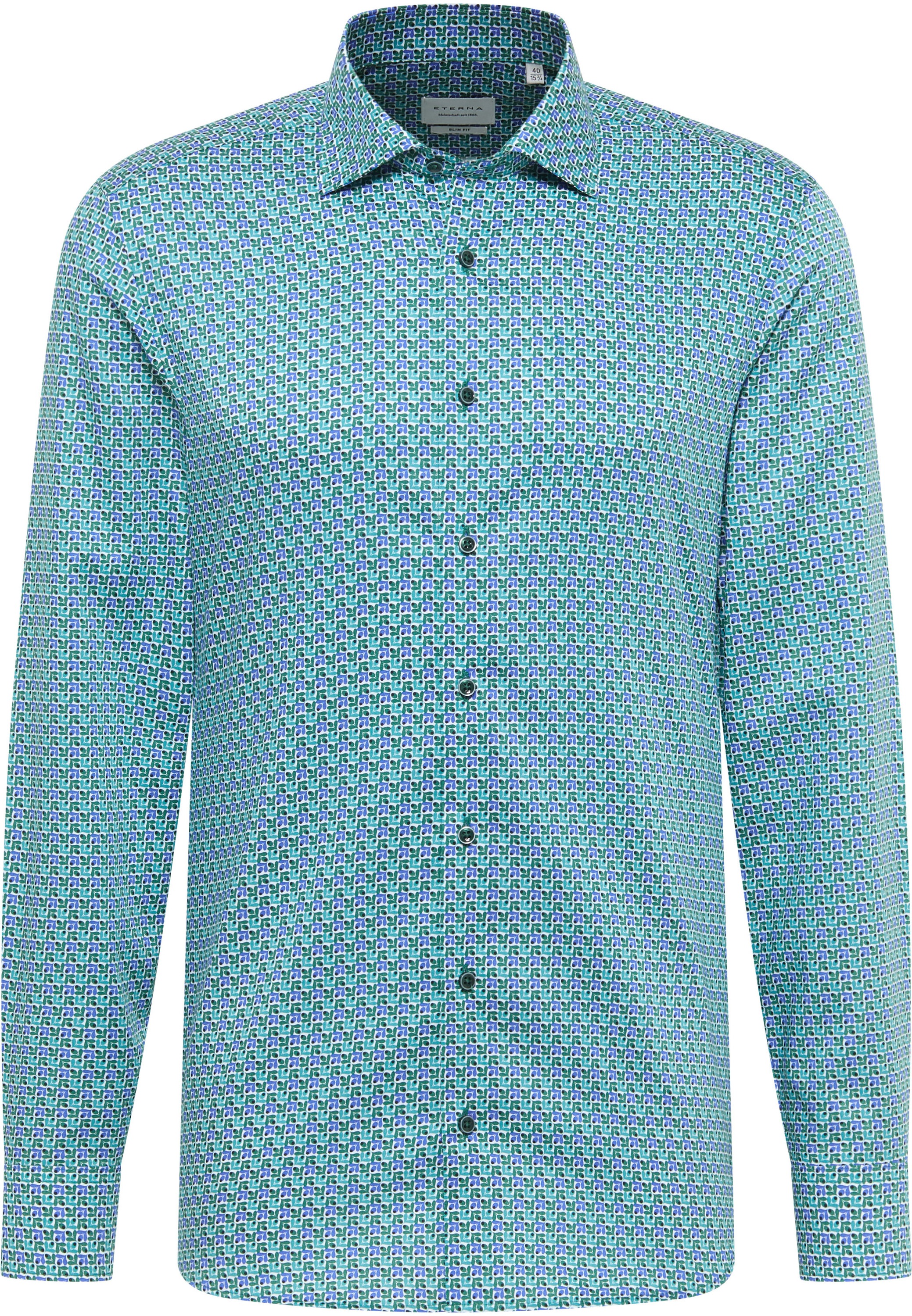 Eterna Langarmhemd »SLIM FIT« NON IRON (bügelfrei)