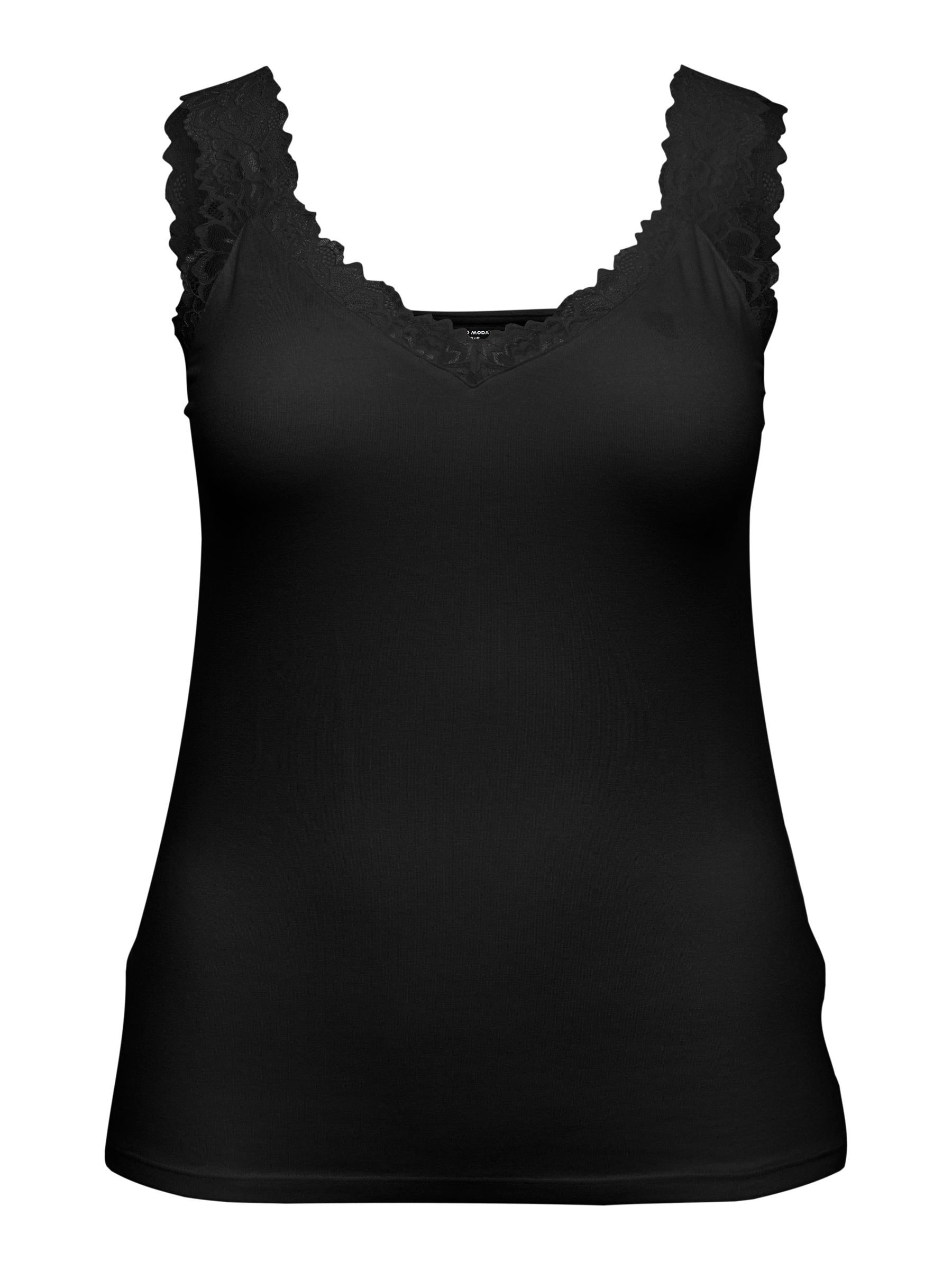 Vero Moda Curve Spitzentop »VMCROSA SL TOP JRS NOOS CUR«