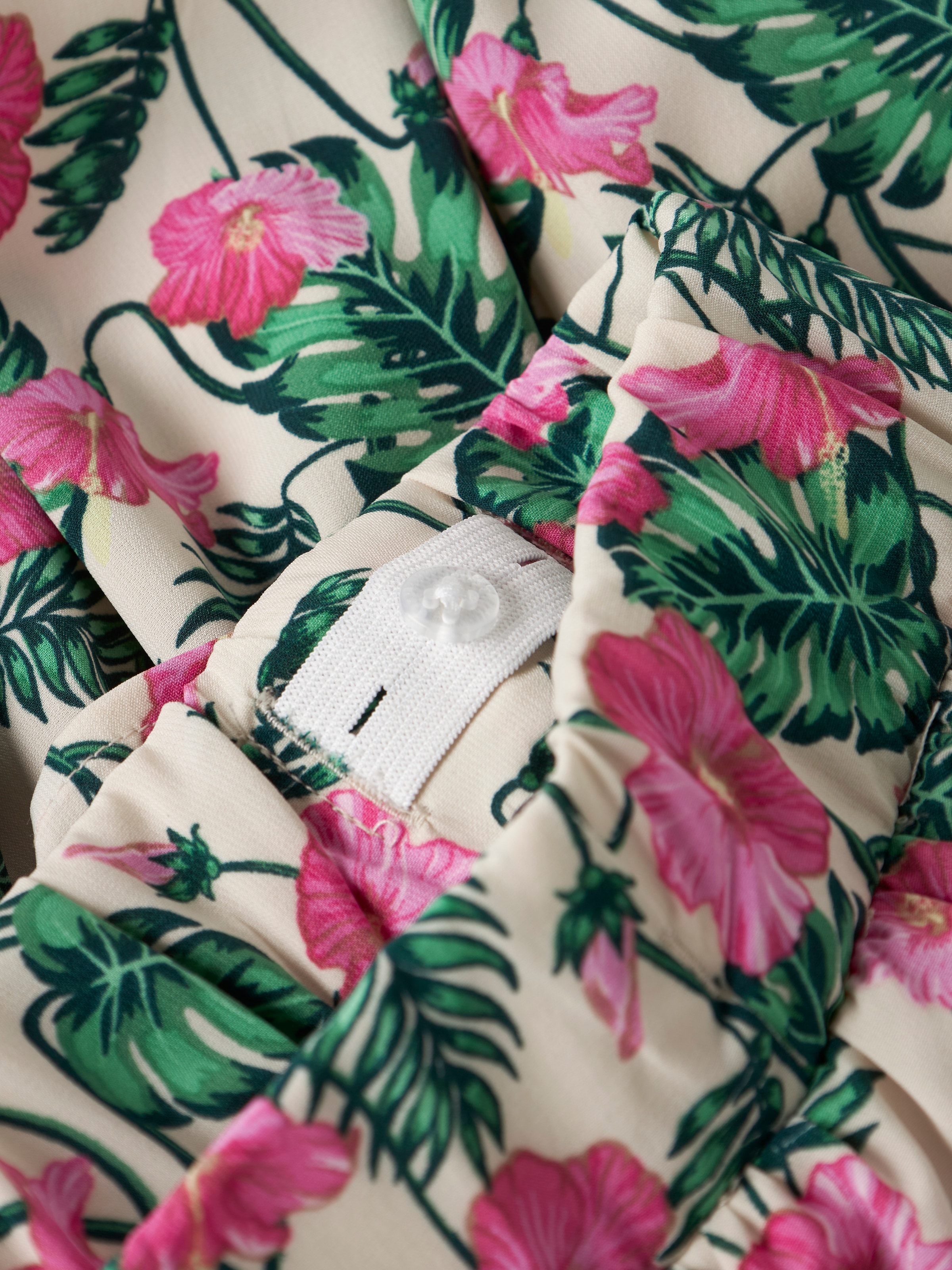 Name It Jupe à volants »NKFVINAYA SKIRT FFF NOOS« Fibre synthétique, stretch, imprimé intégral