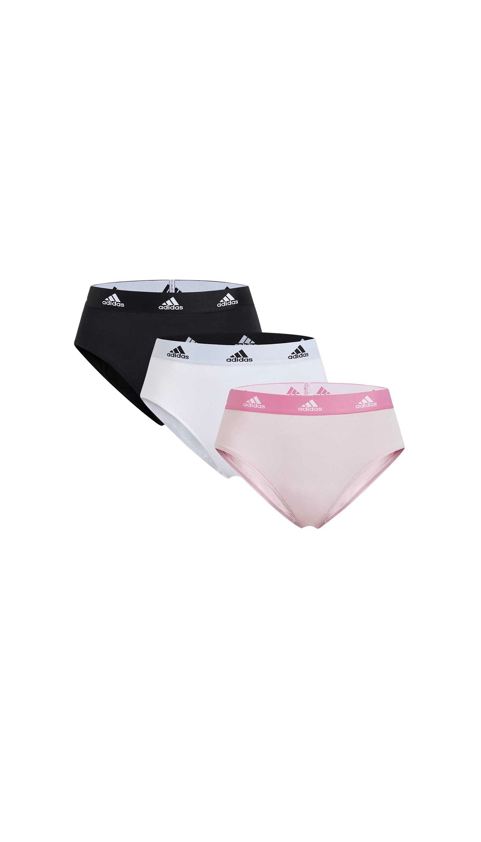 adidas Sportswear Bikinislip »Active Comfort Cotton« 3er Pack,  Logo-Web-Bund, elastisches Single Jersey, schnelltrocknend