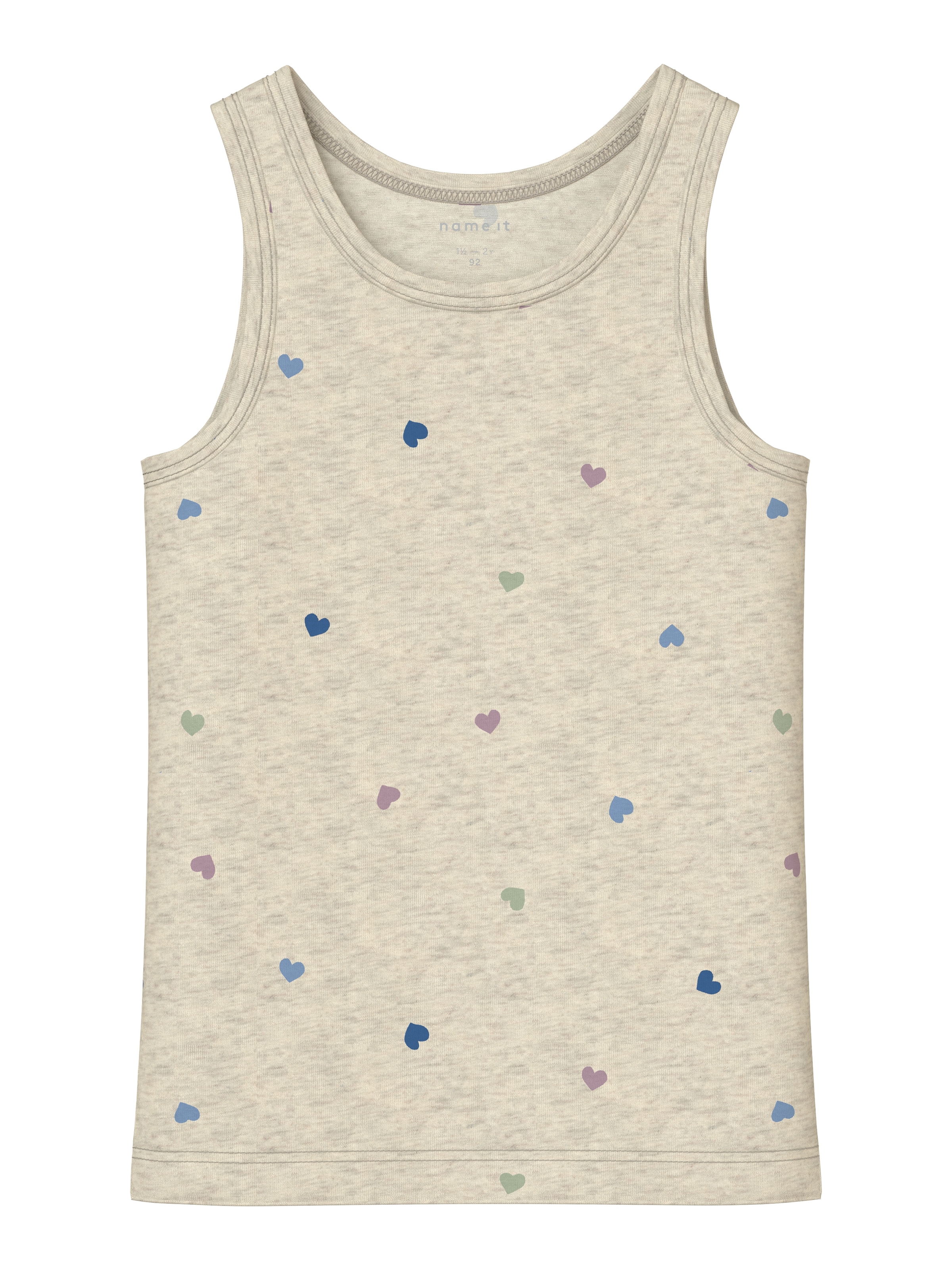 Name It Unterhemd »NMFTANK TOP 2P PEYOTE HEARTS NOOS« Packung, 2 Stk.