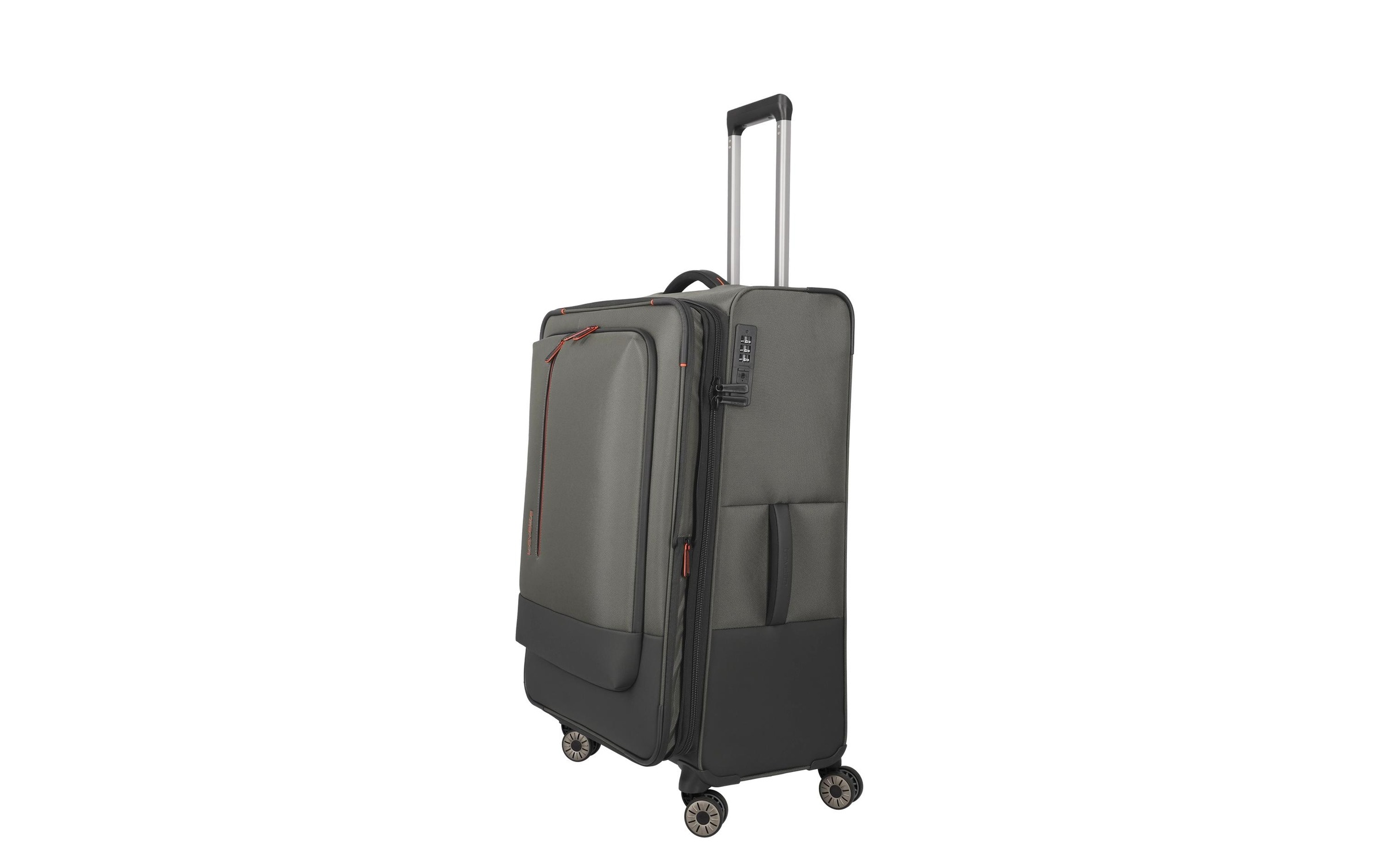 travelite Trolley »travelite Crosslite Trolley L Erweiterbar, 88 l« 88 l 4 Rollen