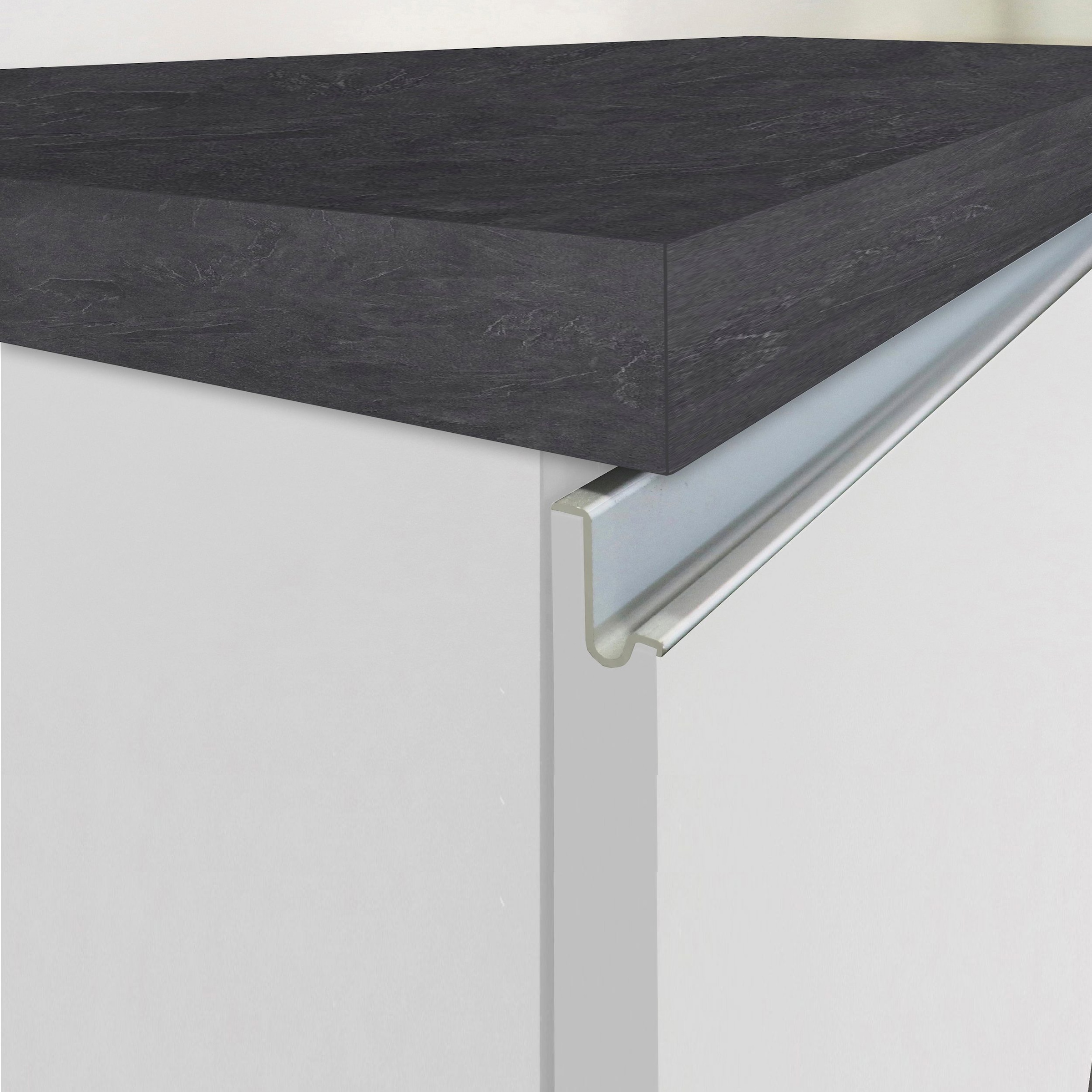 KOCHSTATION Ilot de cuisine »KS-Sole, Kochinsel, Küchenarbeitsblock, Arbeitsinsel, Made in Italy« Breite 167,5 cm, 2 Apothekerauszüge, 2 Essplätze, 1 offenes Regal