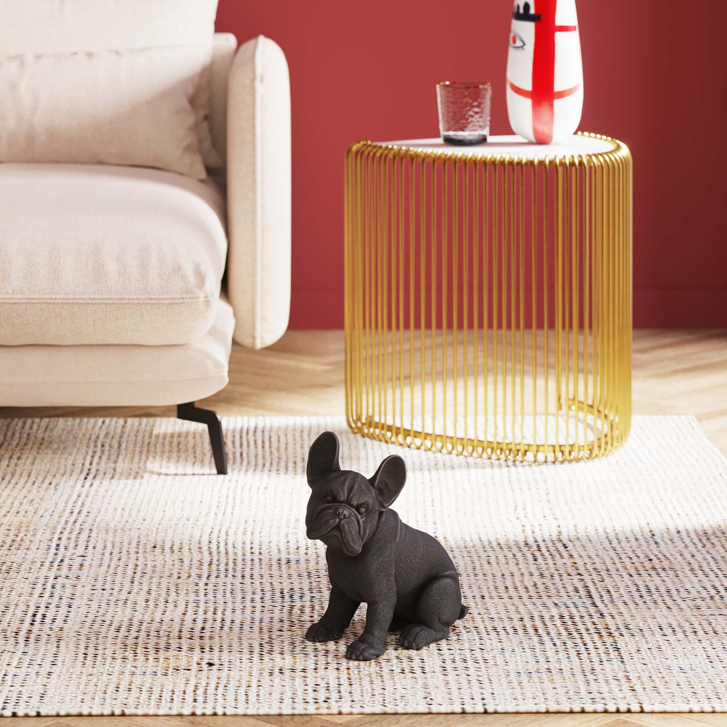Kare Design Figurine de décoration »Deko Figur Waiting for Treats 25cm«