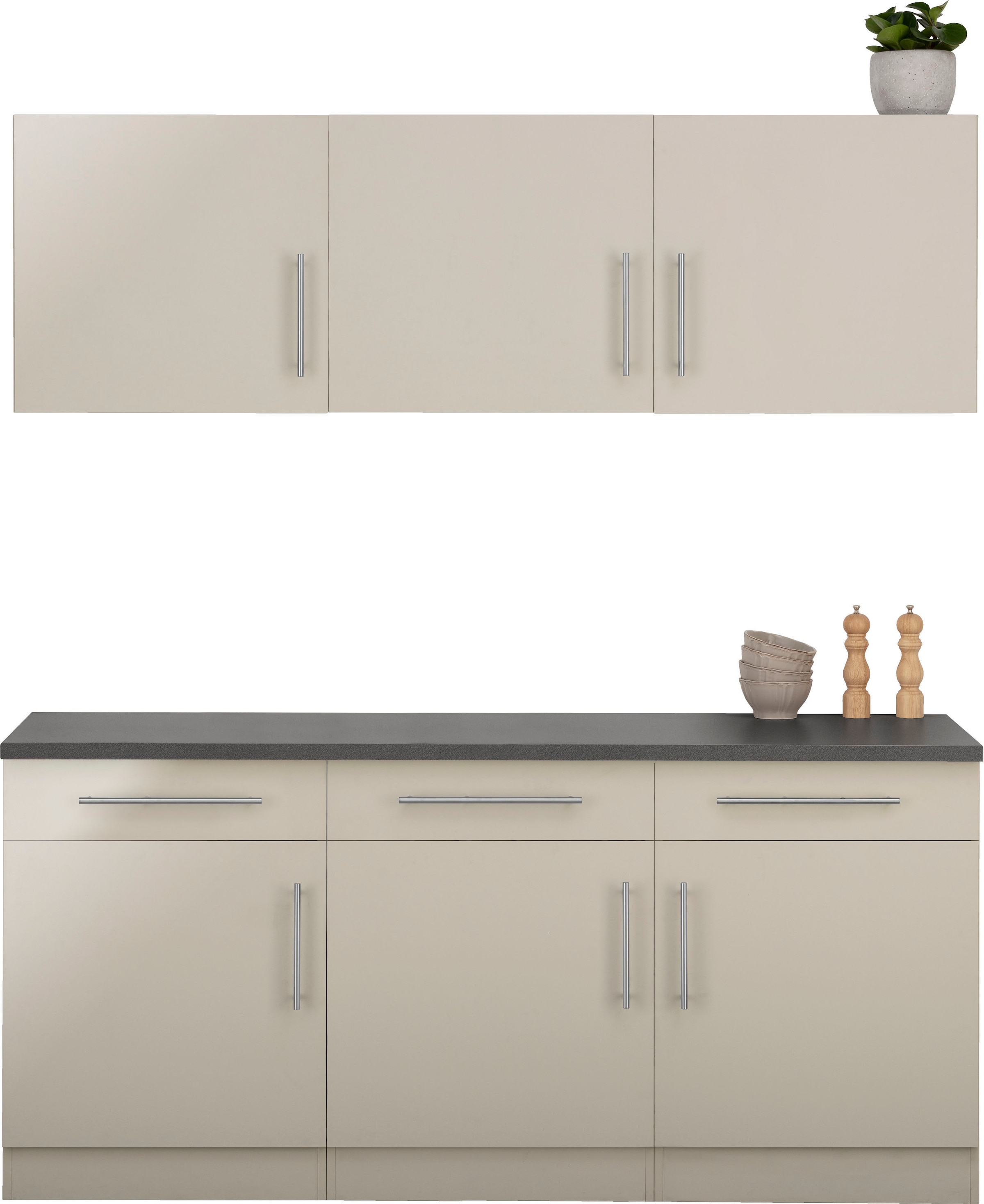 wiho Küchen Küche »Cali« ohne E-Geräte, Breite 180 cm