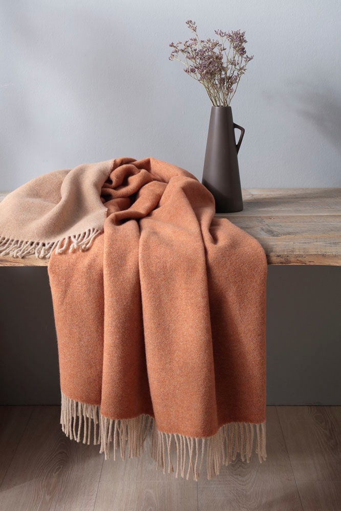 Biederlack Wohndecke »Soft Impression im Doubleface-Look« Baumwolle-Kaschmir-Mix
