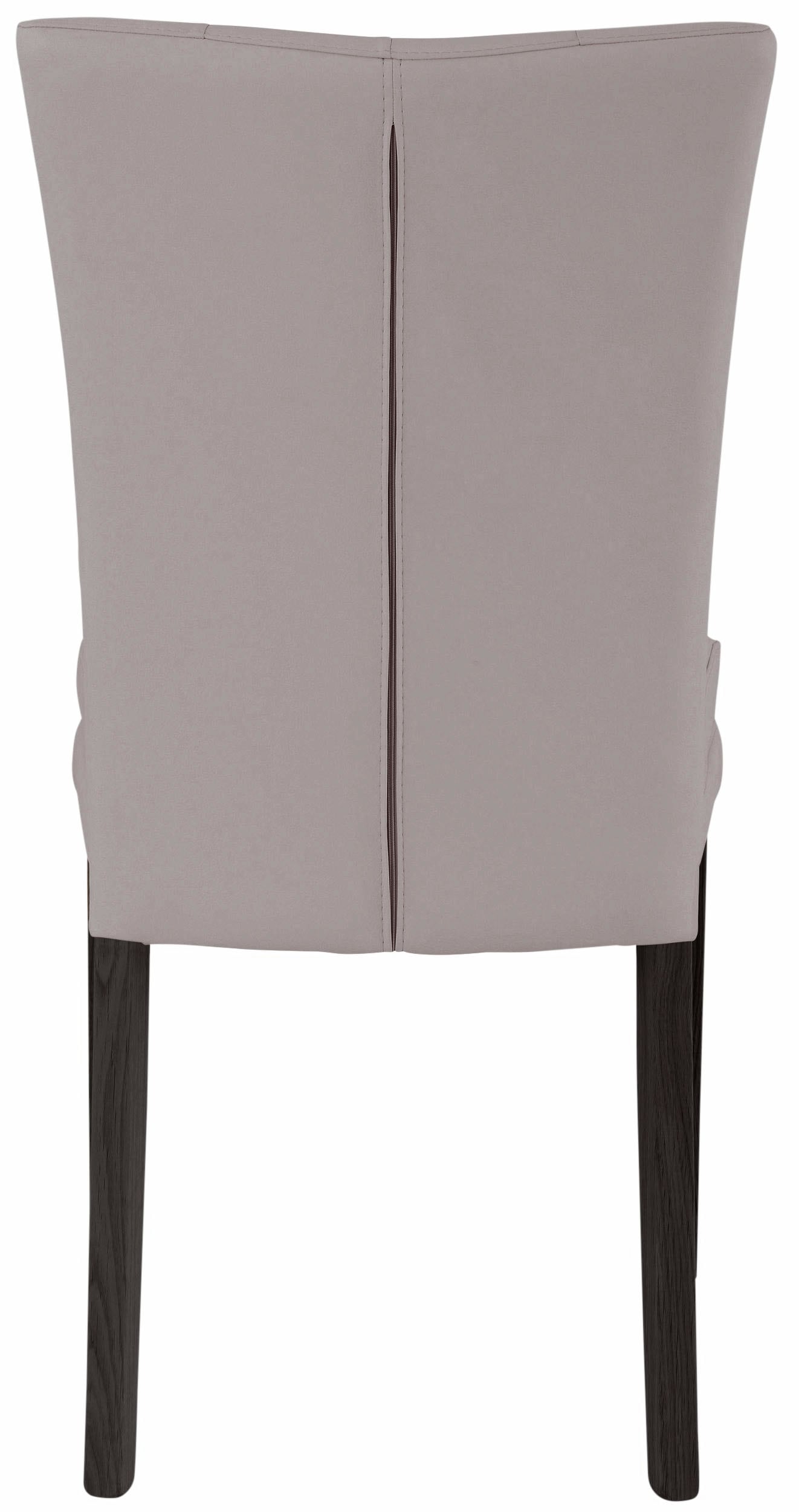 Home affaire Chaise à 4 pieds »Colorado« (Set) 2 cuisBeine aus Buche, wengefarben lackiert, Im 2er, 4er oder 6er-Set