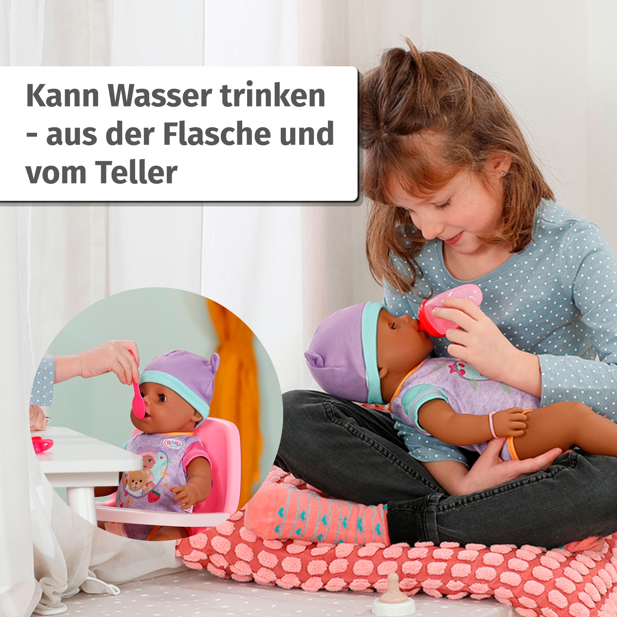 Baby Born Poupée bébé »Eva, 43 cm«