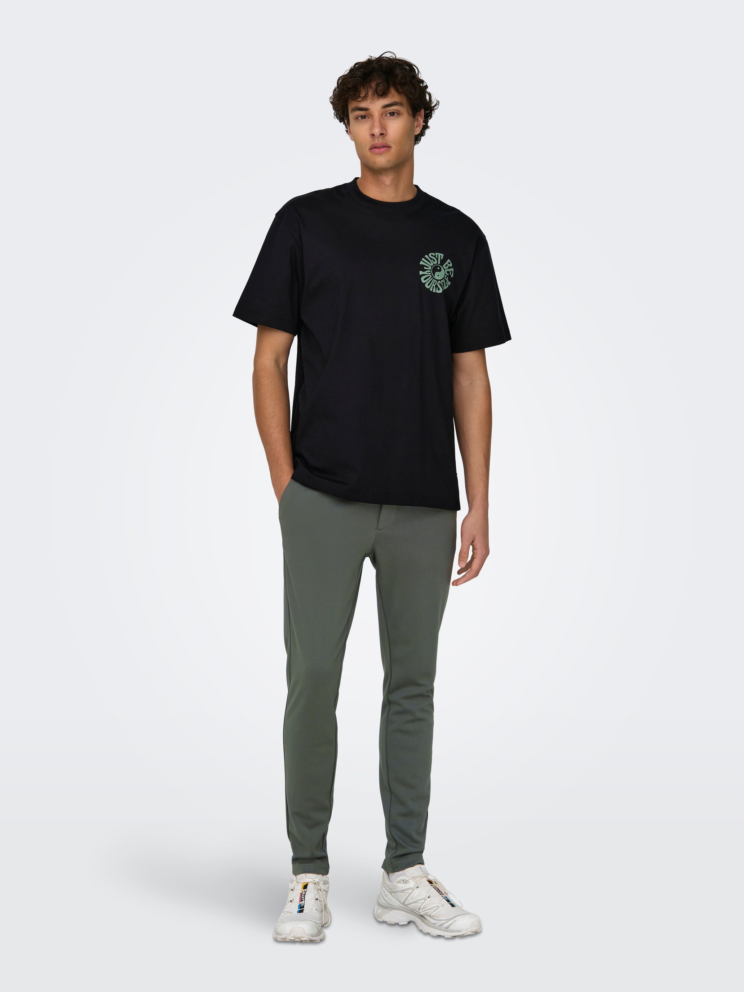 ONLY & SONS Chinos »ONSMARK SLIM GW 0209 PANT NOOS«  Viskosemischung, slim fit