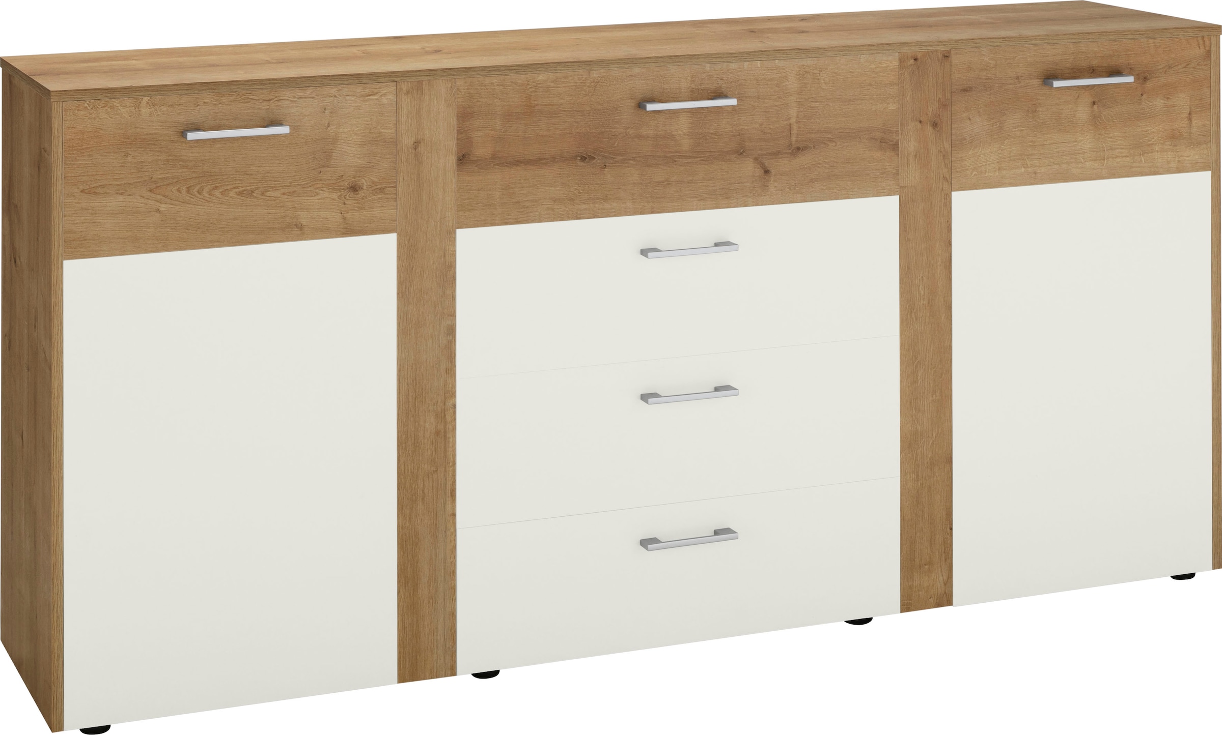 VOGL Möbelfabrik Kommode »Tirent« mit 2 Türen und 4 Schubkästen