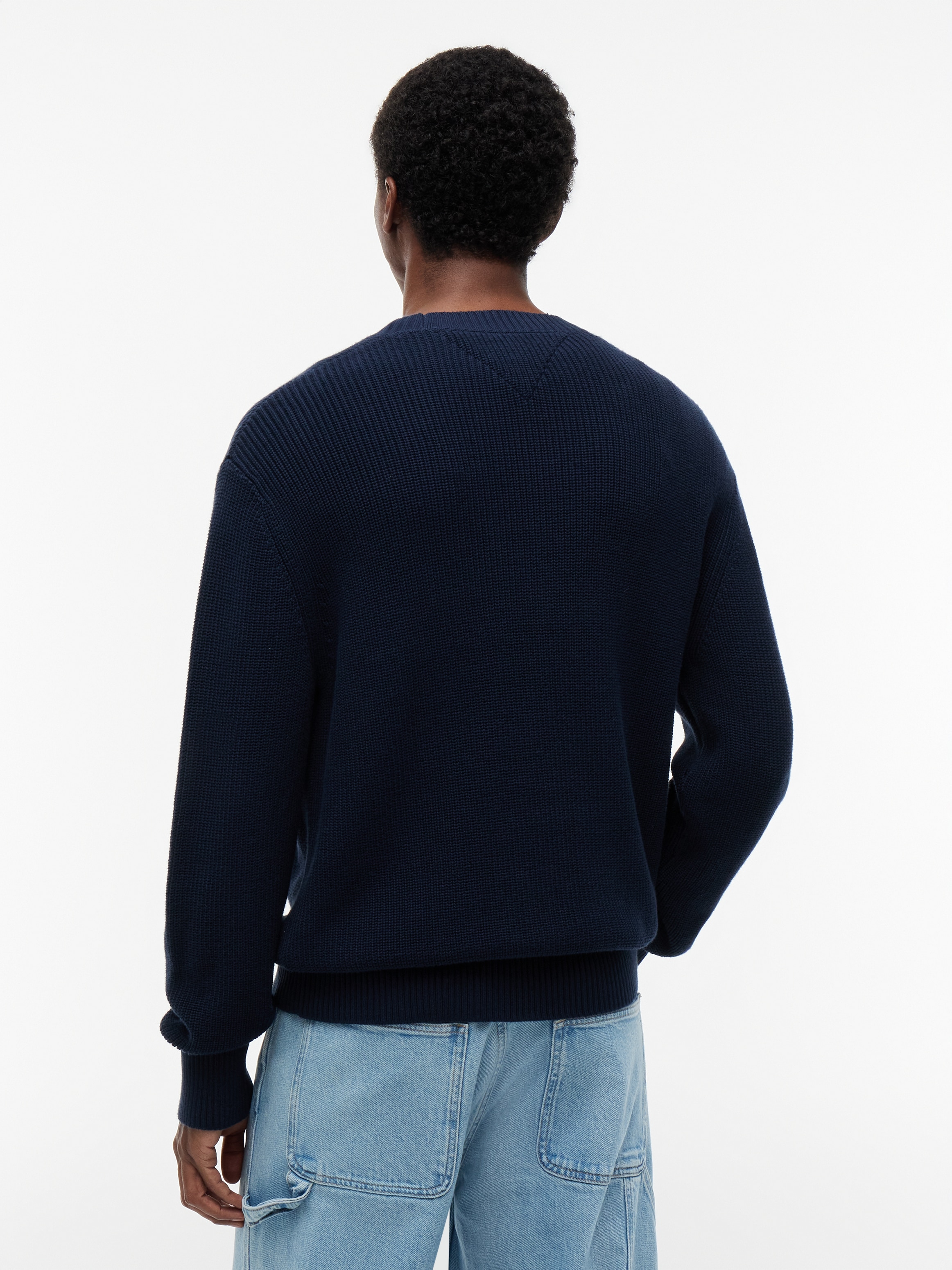Tommy Jeans Strickpullover »TJM REGULAR BADGE SWEATER«