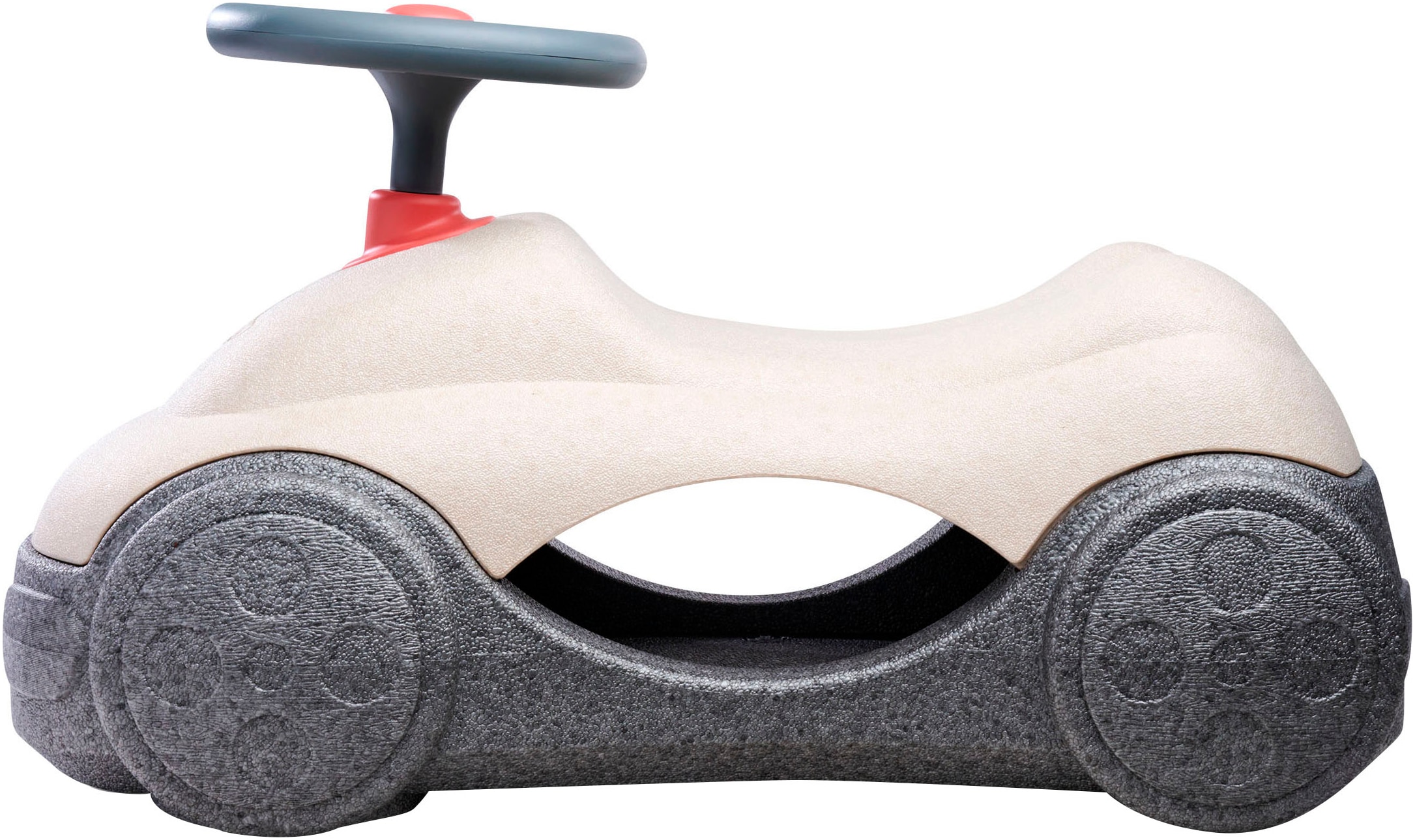 BIG Voiture à bascule »BIG Heppy Car« Kübelrutscher, Babyrutscher, Babyrollbrett, Caster-Board