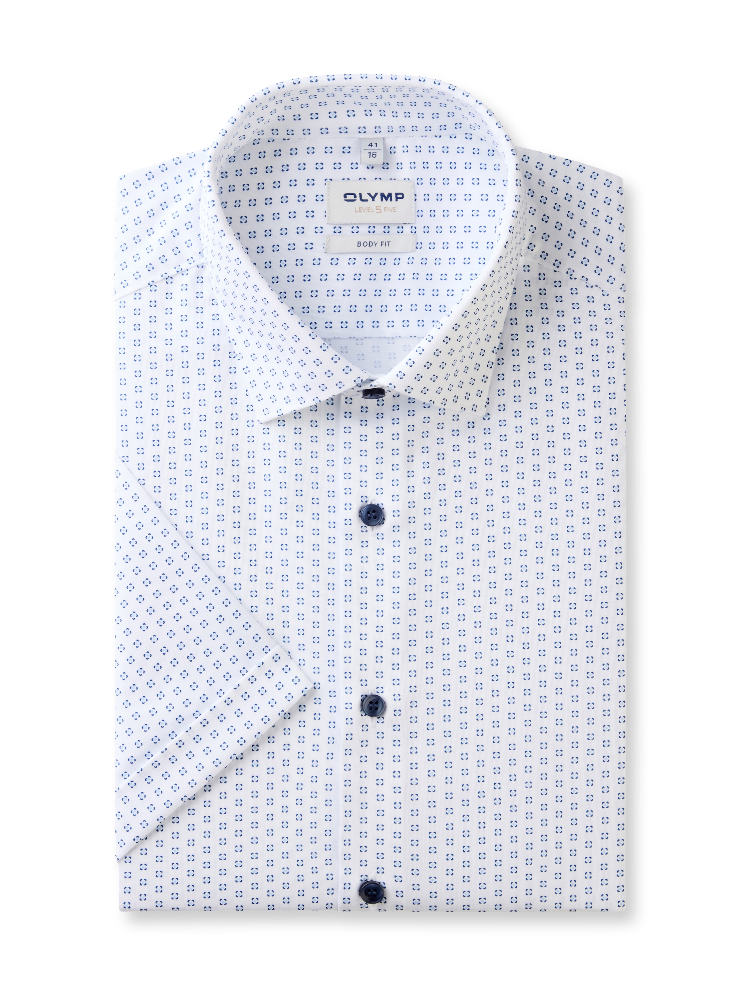 OLYMP Chemise à manches courtes »Level 5«