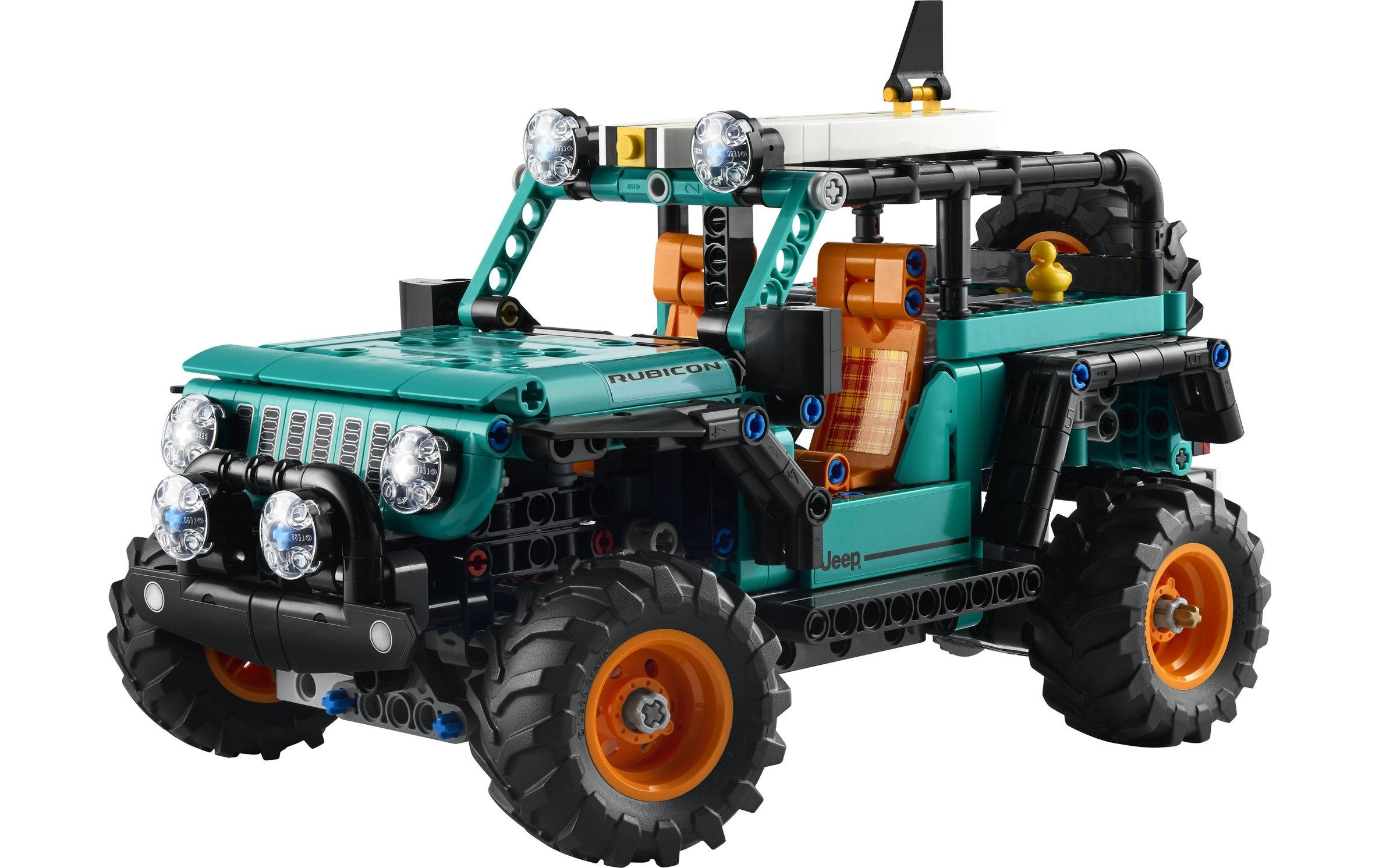 LEGO® Konstruktionsspielsteine »Jeep Wrangler Rubicon Geländewagen (42227), LEGO Technic«