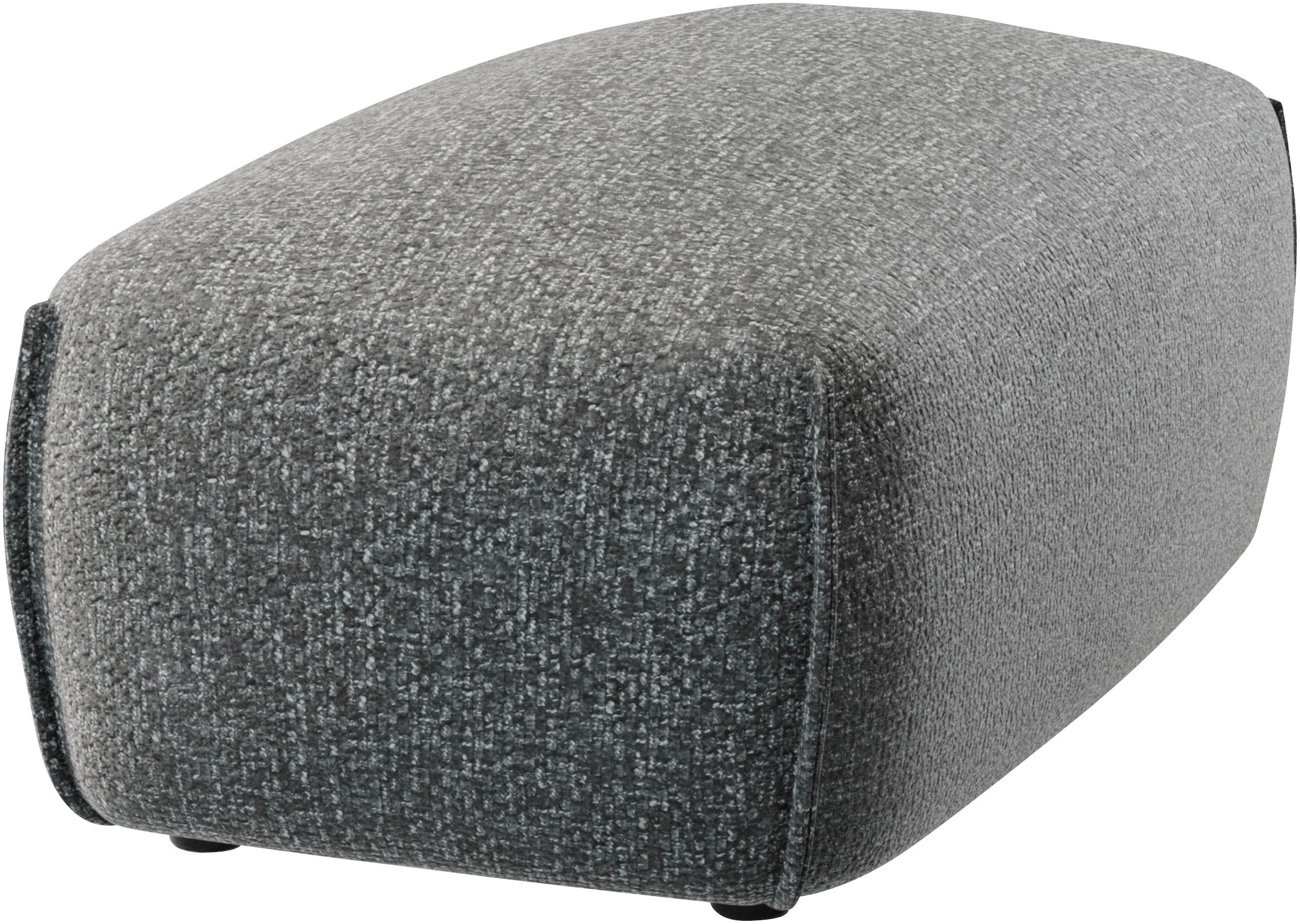 TRENDMANUFAKTUR Tabouret rembourré »Shawn elegant und bequem« forme organique, avec revêtement de haute qualité