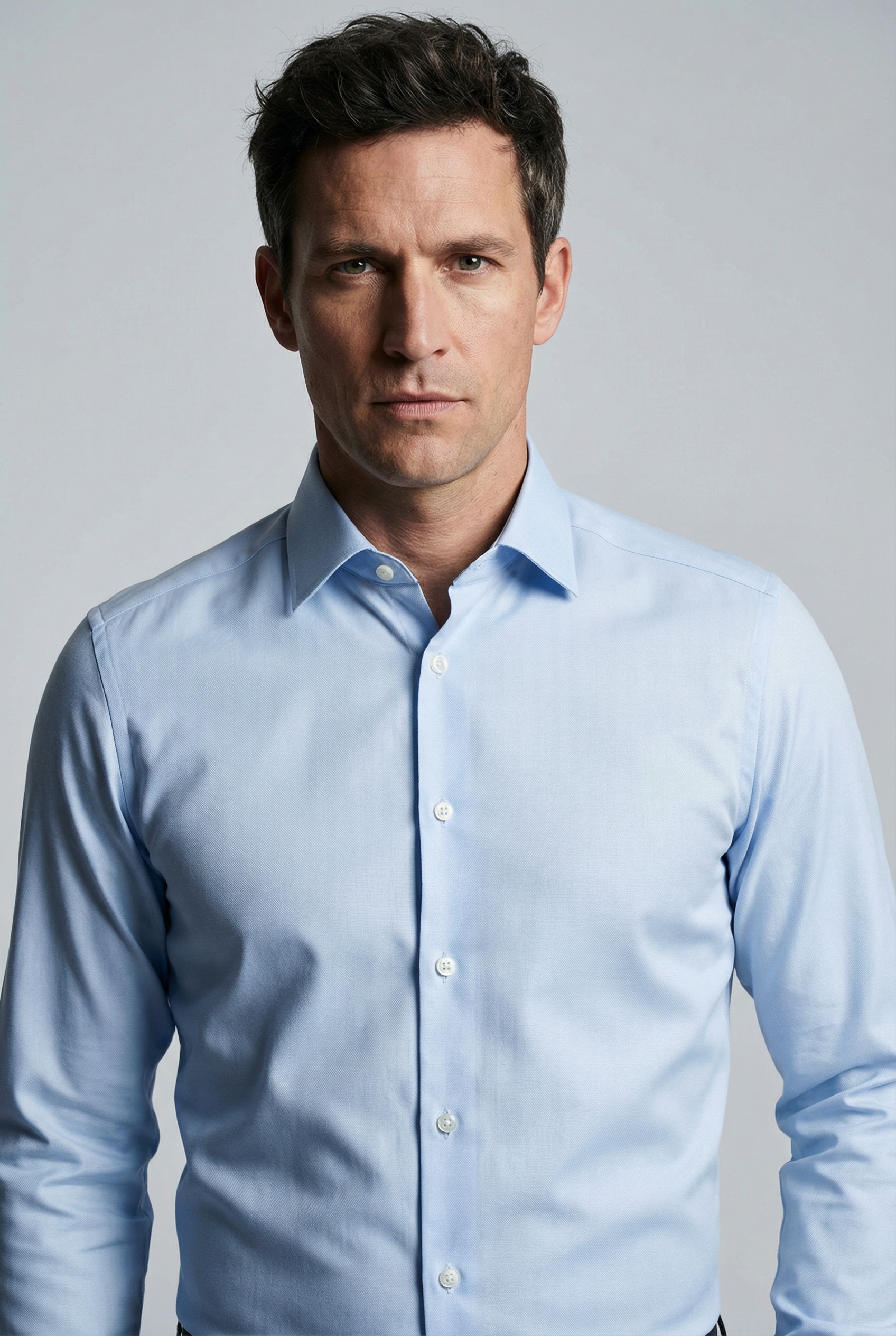 OLYMP Chemise à manches longues »Luxor« comfort fit, Businesshemd, New-Kentkragen, unifarben