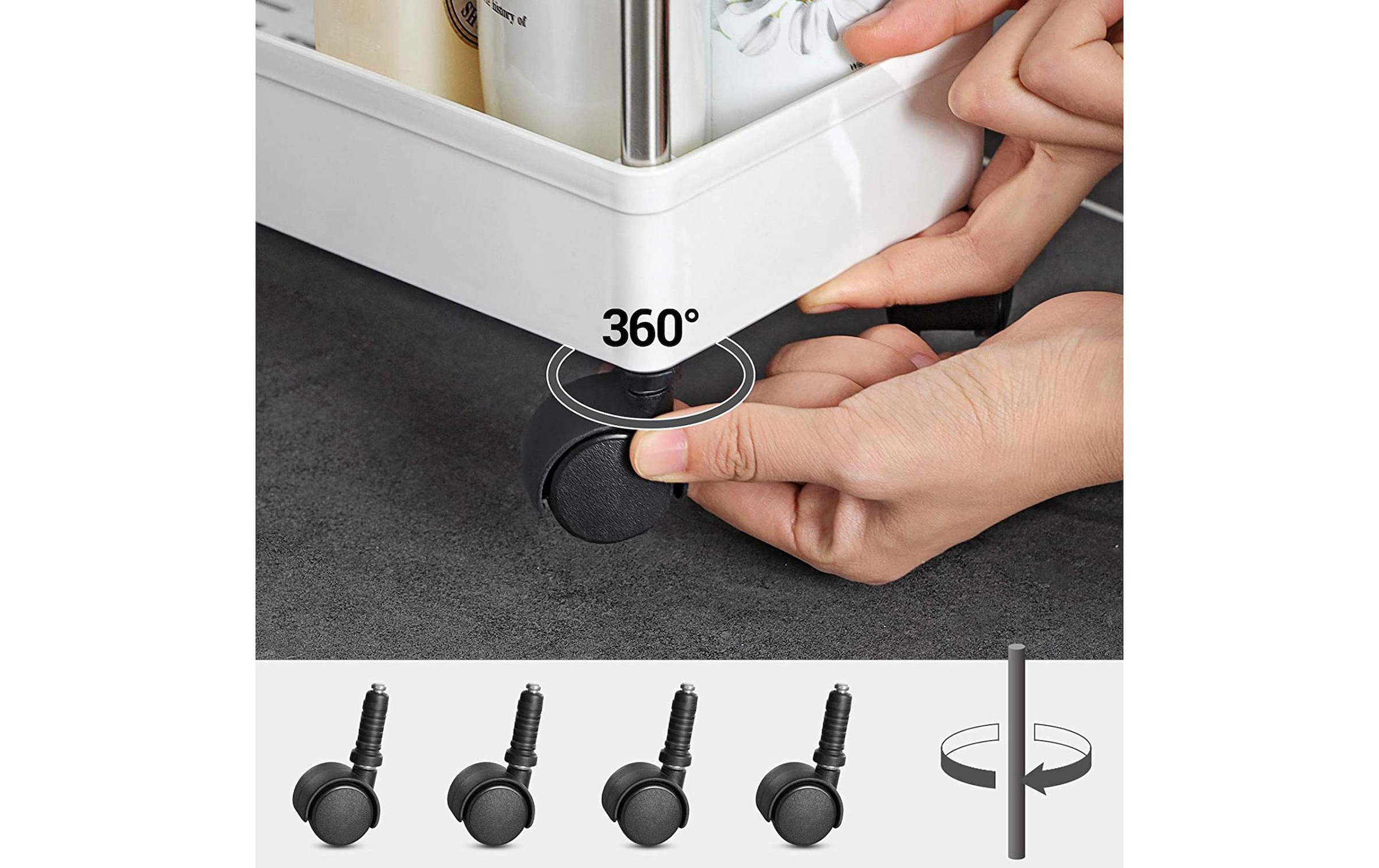 SONGMICS Chariot de cuisine »mit 3 Ablagen«