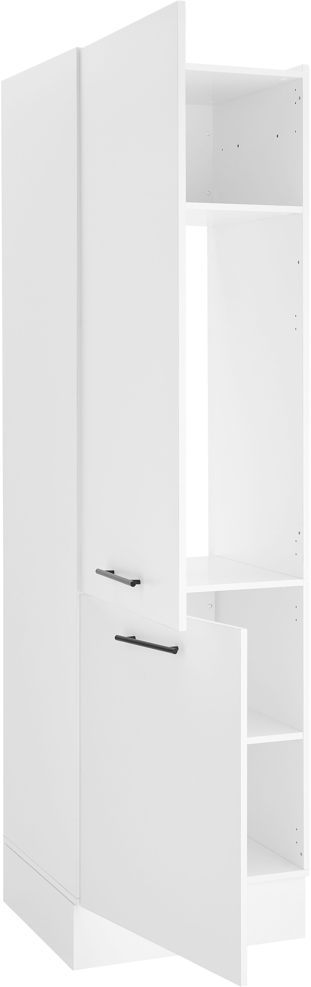 BASIC by Balculina Kühlumbauschrank »Tirol B/H/T 60x212x57 cm« 1 Stk. tlg. Breite 60cm, höhenverstellbare Kunststofffüsse