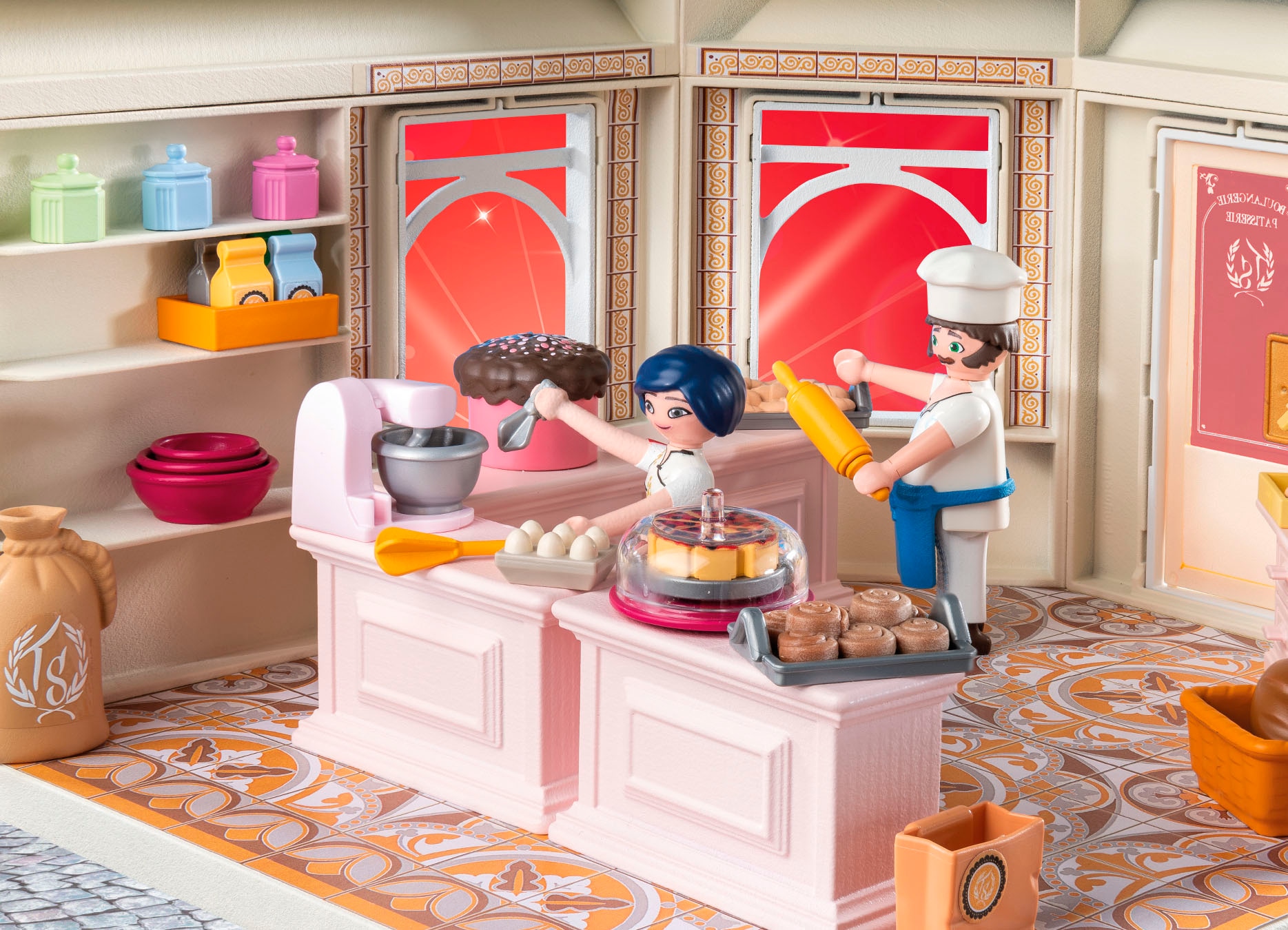 Playmobil® Konstruktions-Spielset »Miraculous: Französische Bäckerei (71863)« Made in Europe