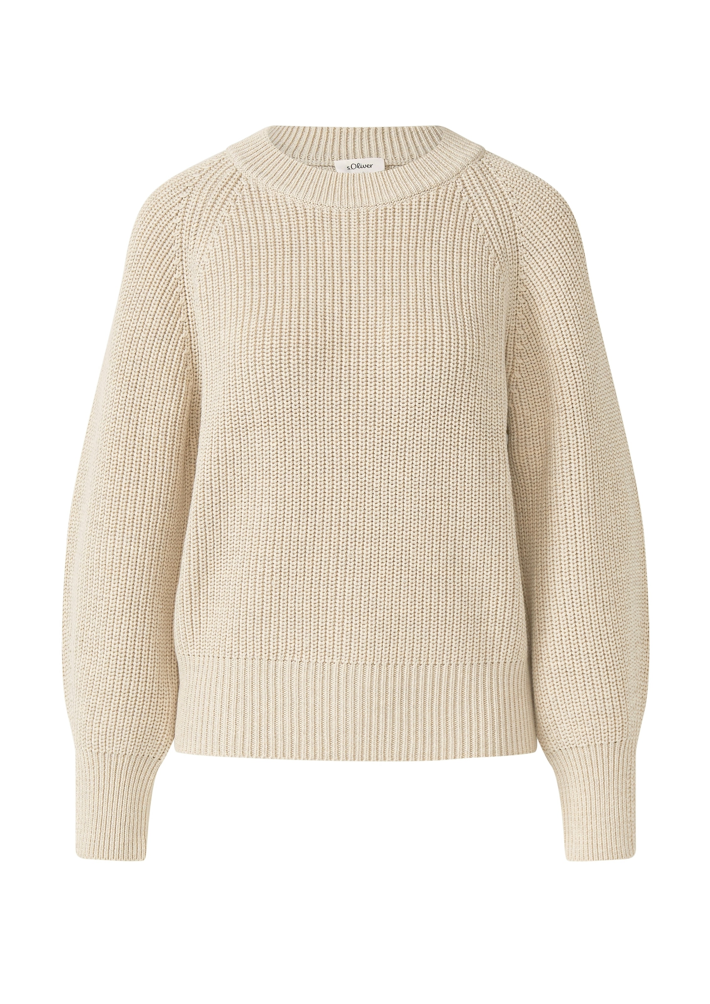 s.Oliver Strickpullover mit Raglanärmeln